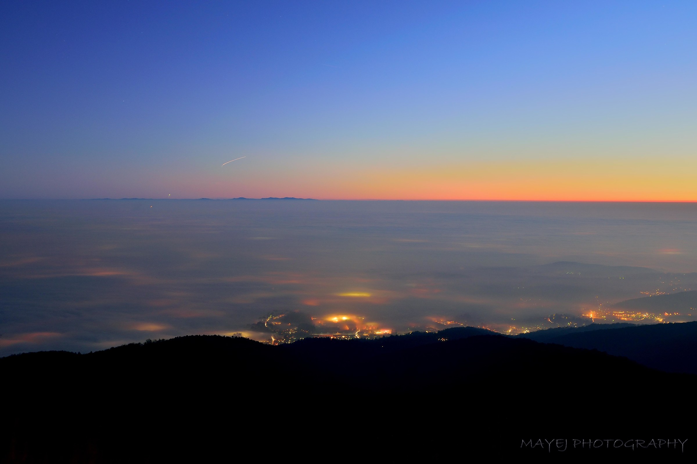 Bollettone, Italy from the hills II