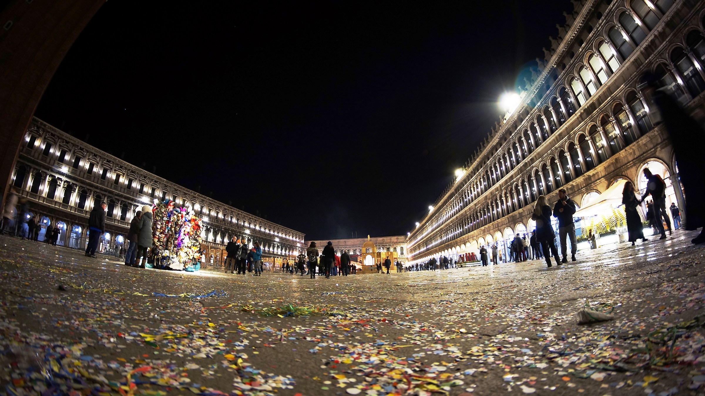 what remains of the carnival ...