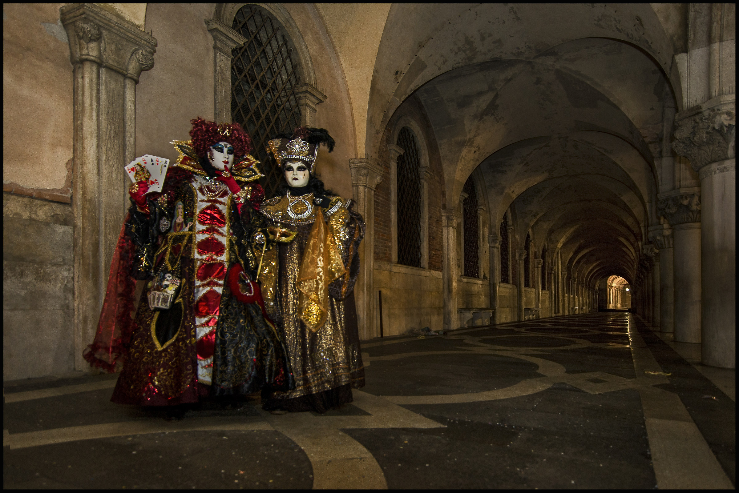 maschere al Carnevale di Venezia