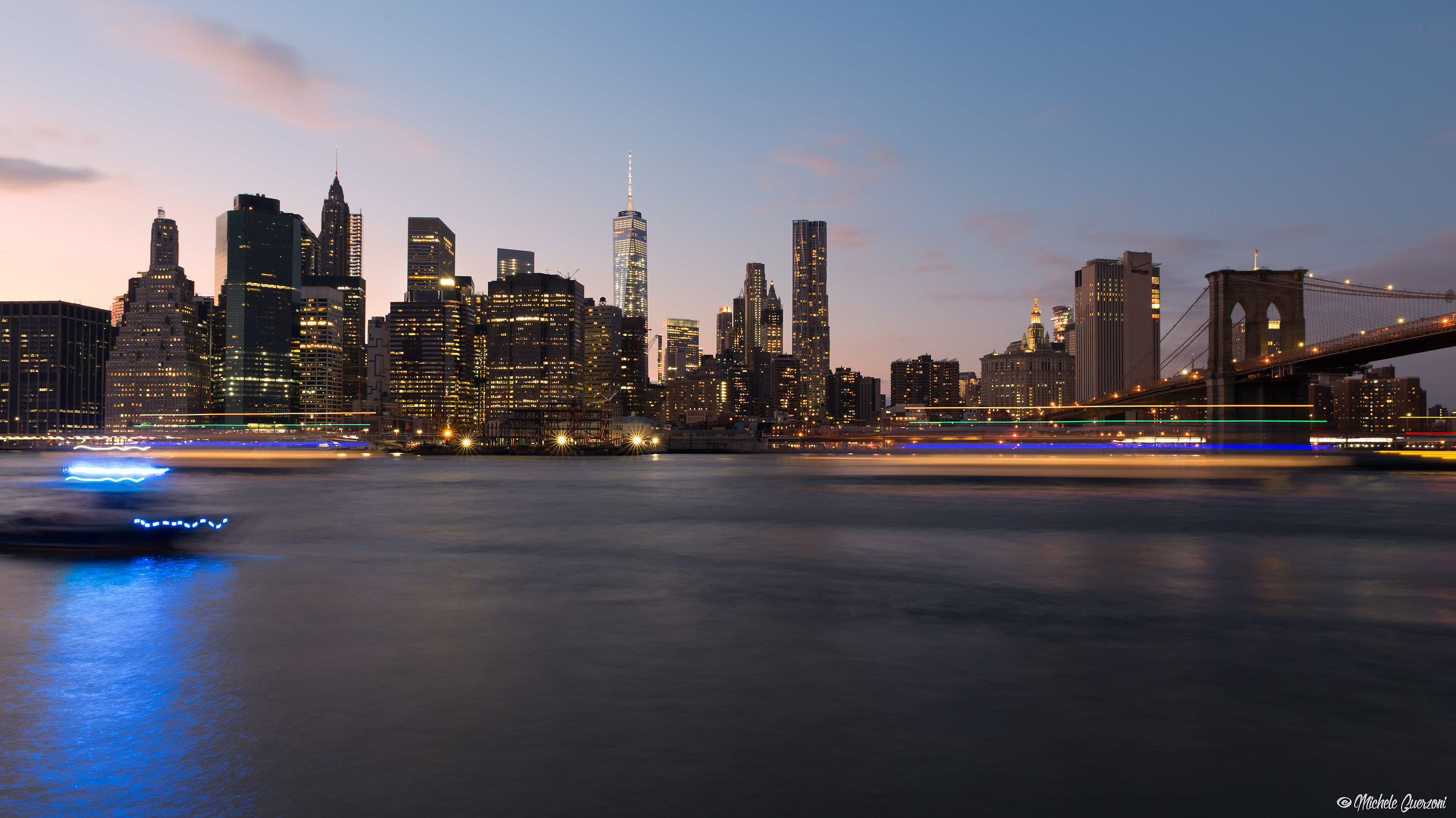 Un East River trafficato