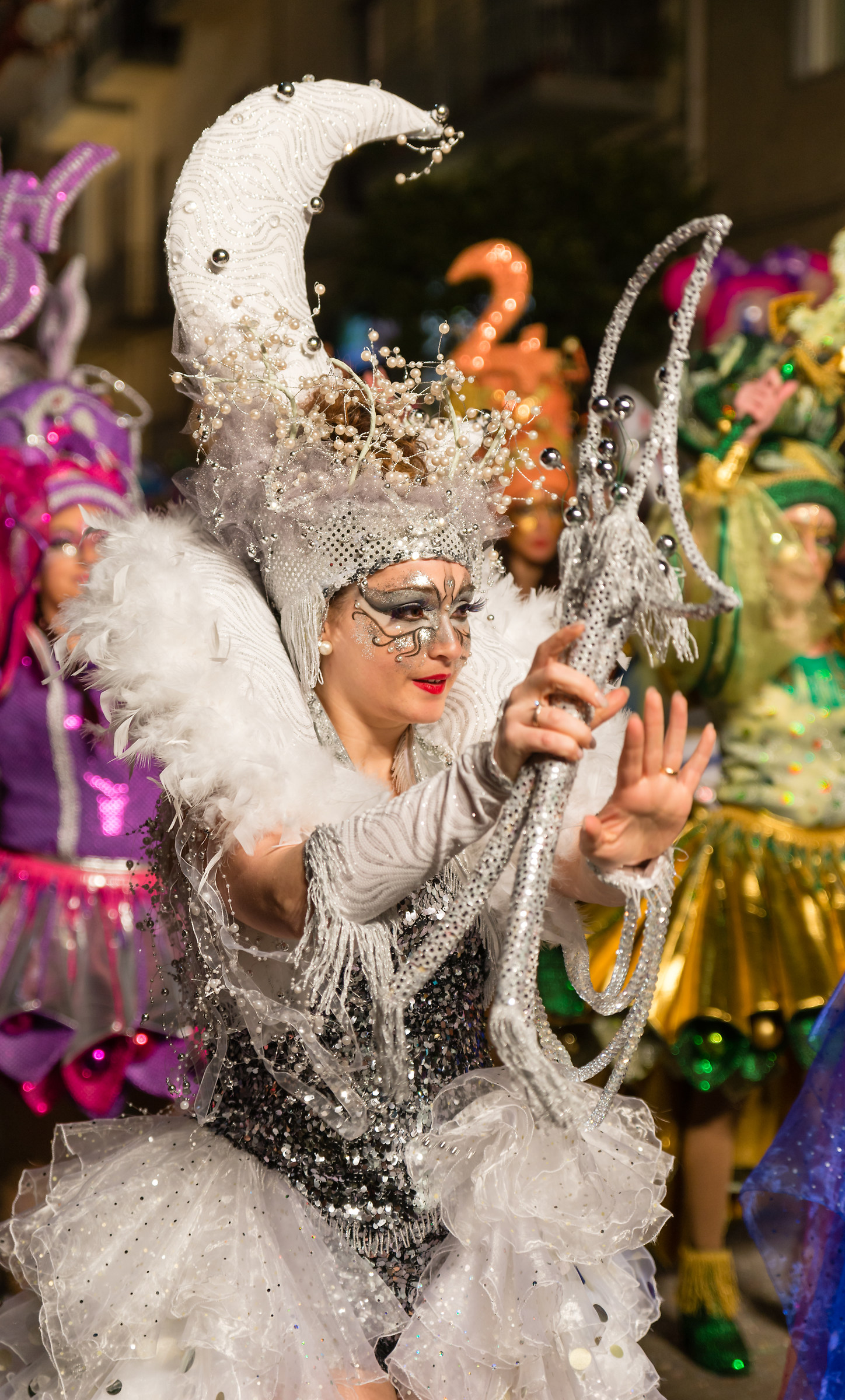 Carnevale ,trucco e felicità.