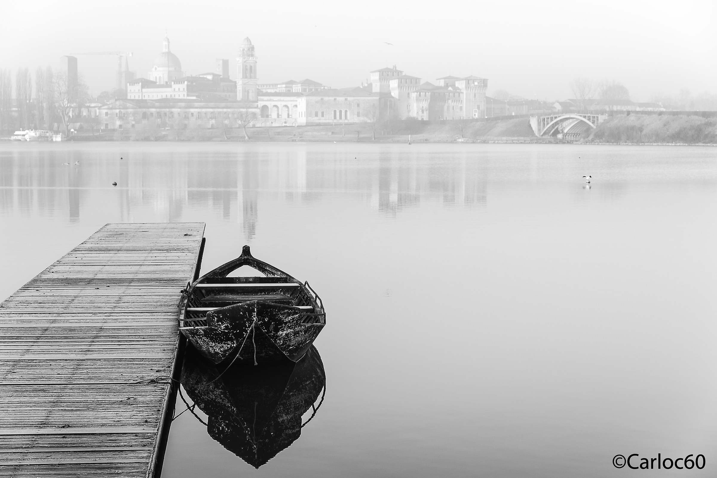 Mantova - una mattina di foschia