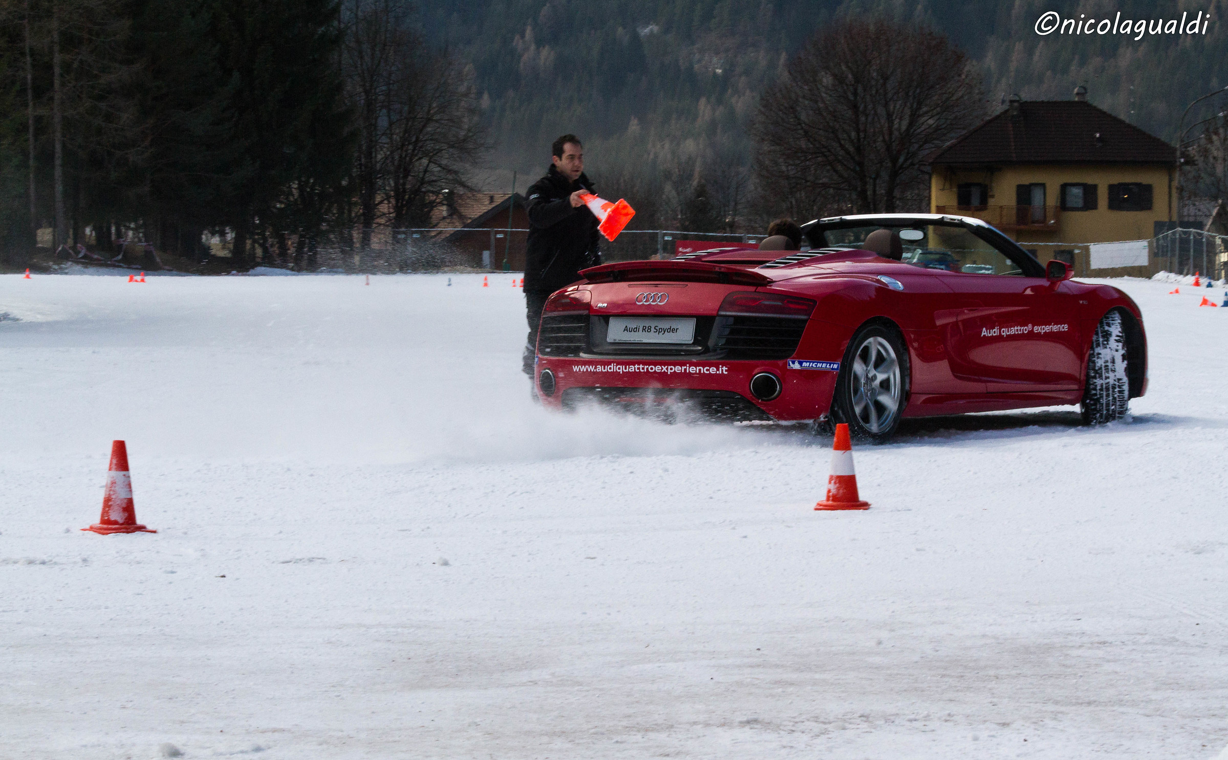 Audi R8 Spyder Drift!!!