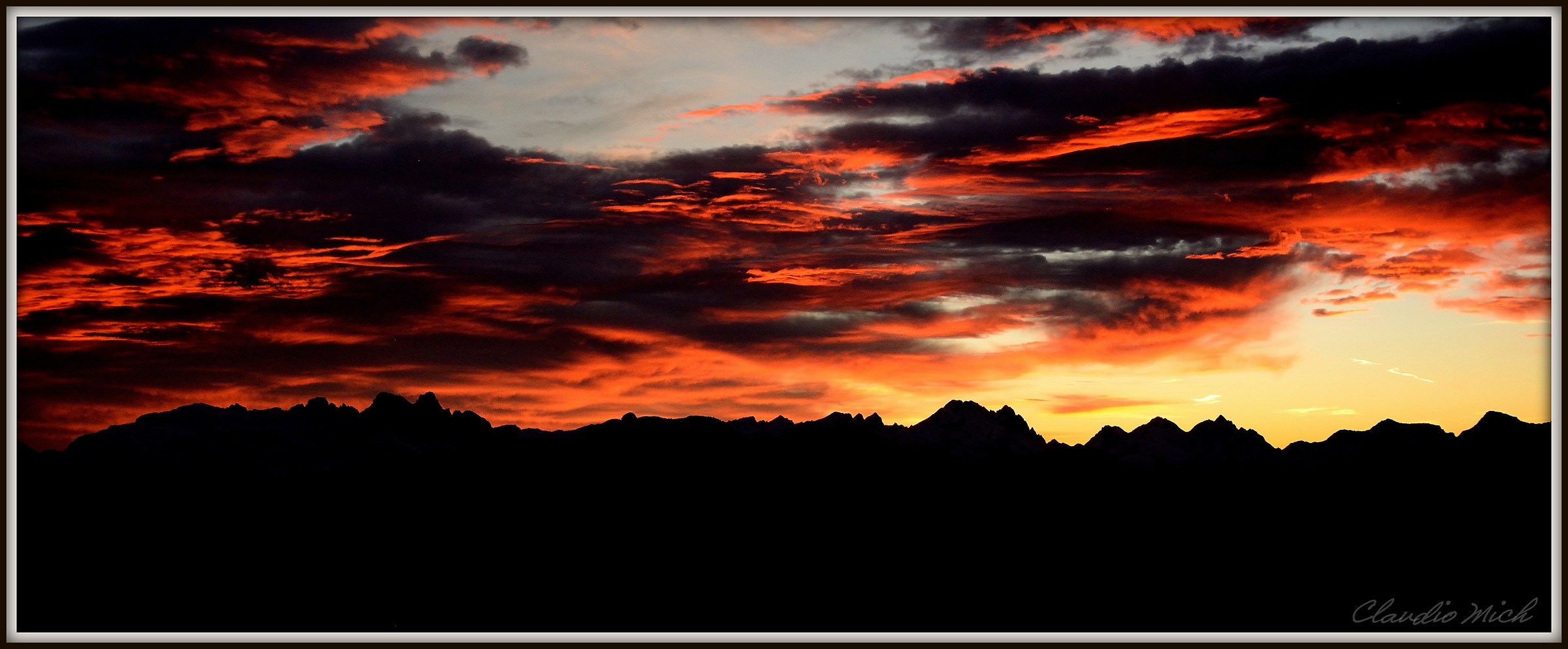 Alba in Val di Fiemme