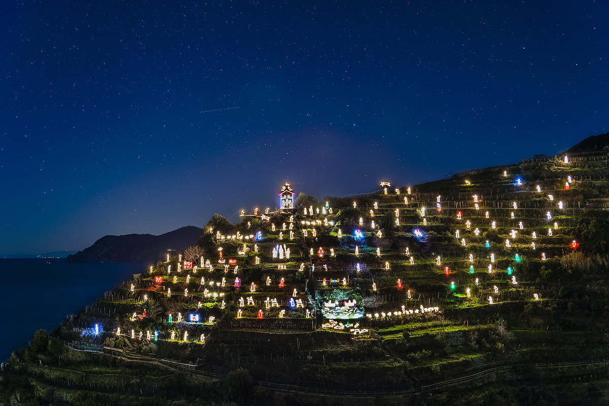 Il presepe di Manarola