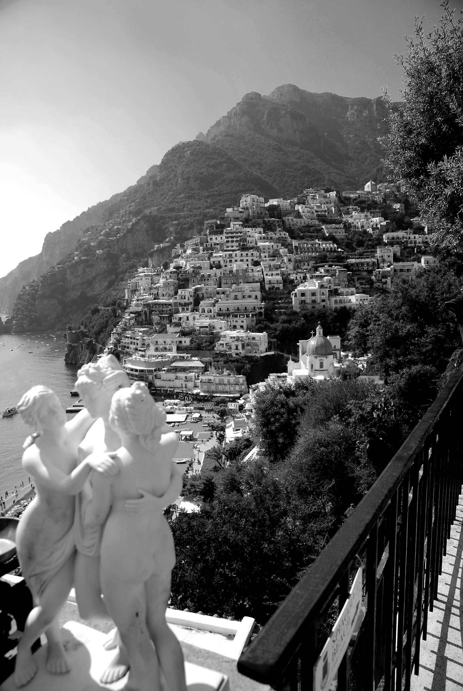Positano B / W