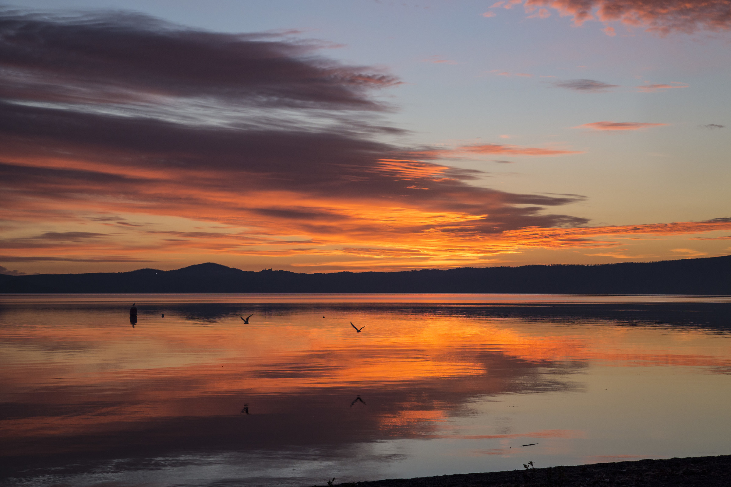 Tramonto sul Lago di Bolsena