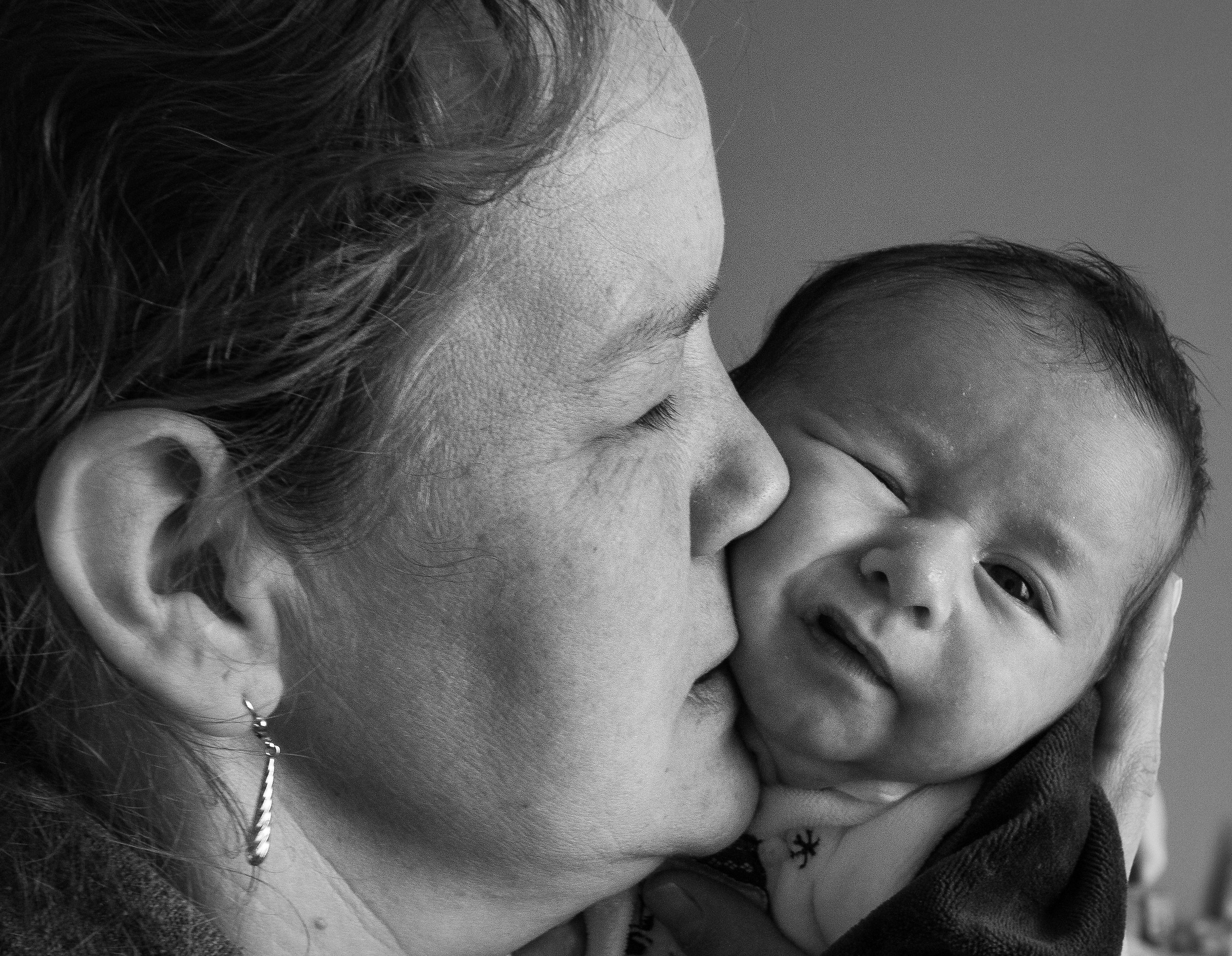 By ma watching us all!