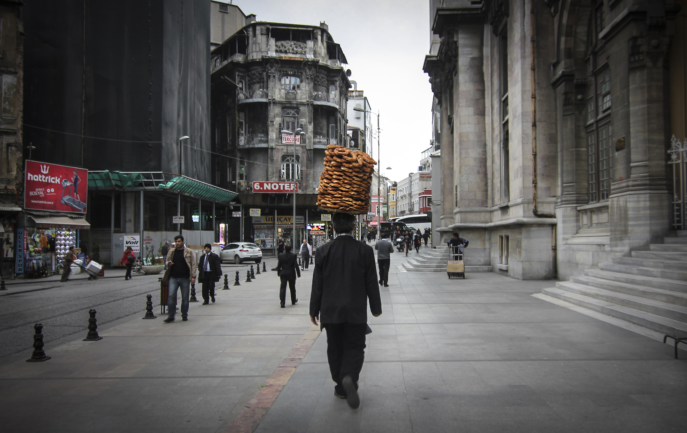 Simit seller, Istanbul