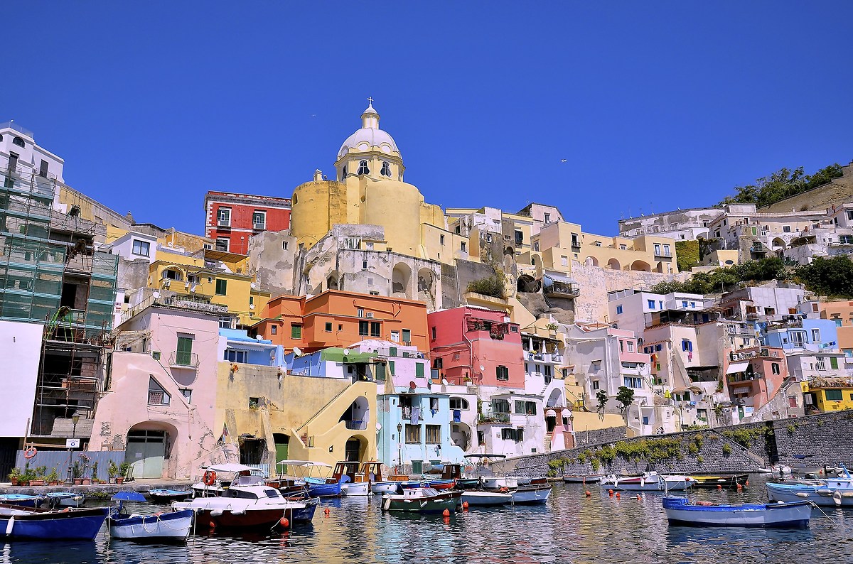 La corricella  "Isola di Procida"