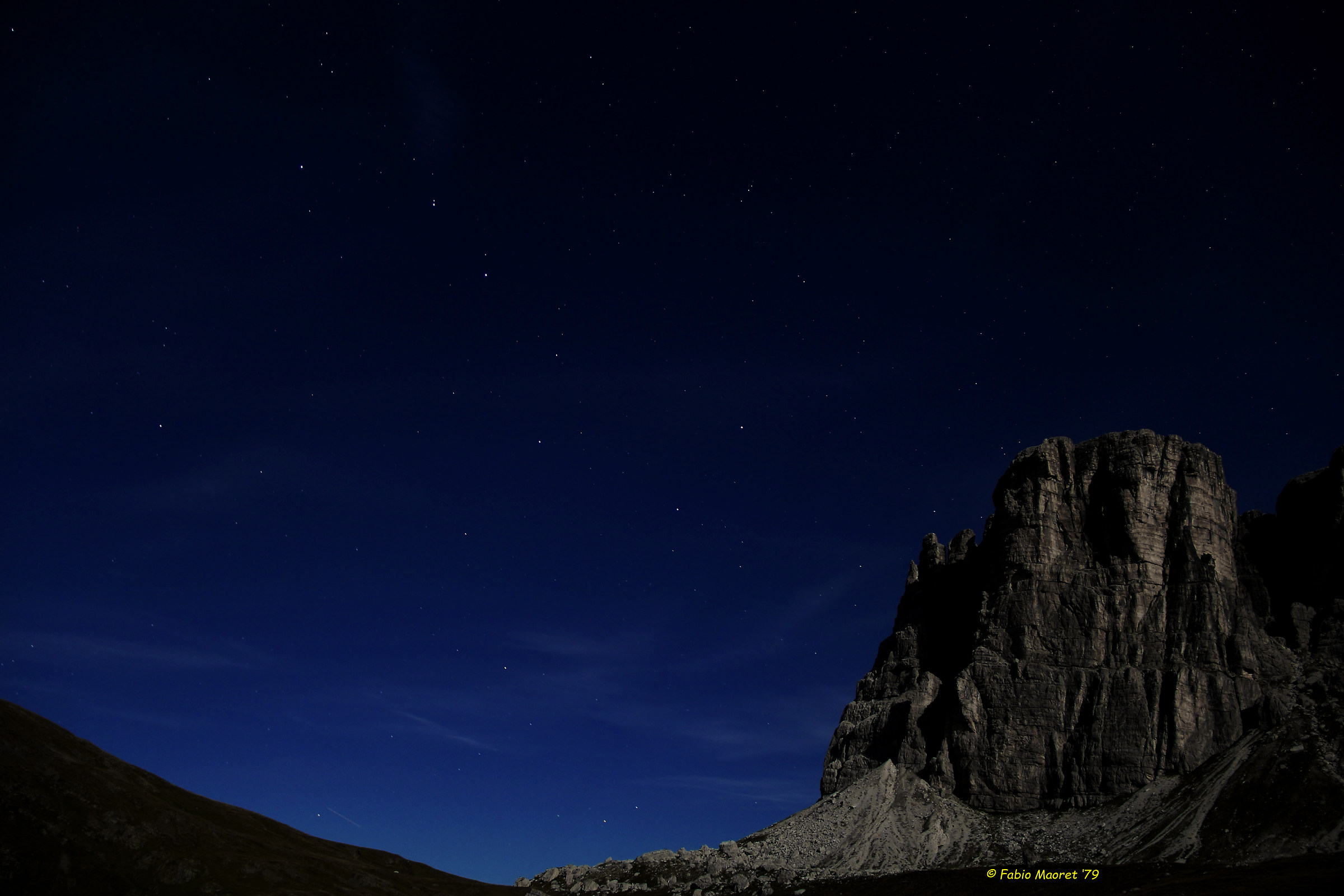Una Nottura,Dal Lago Delle Baste......