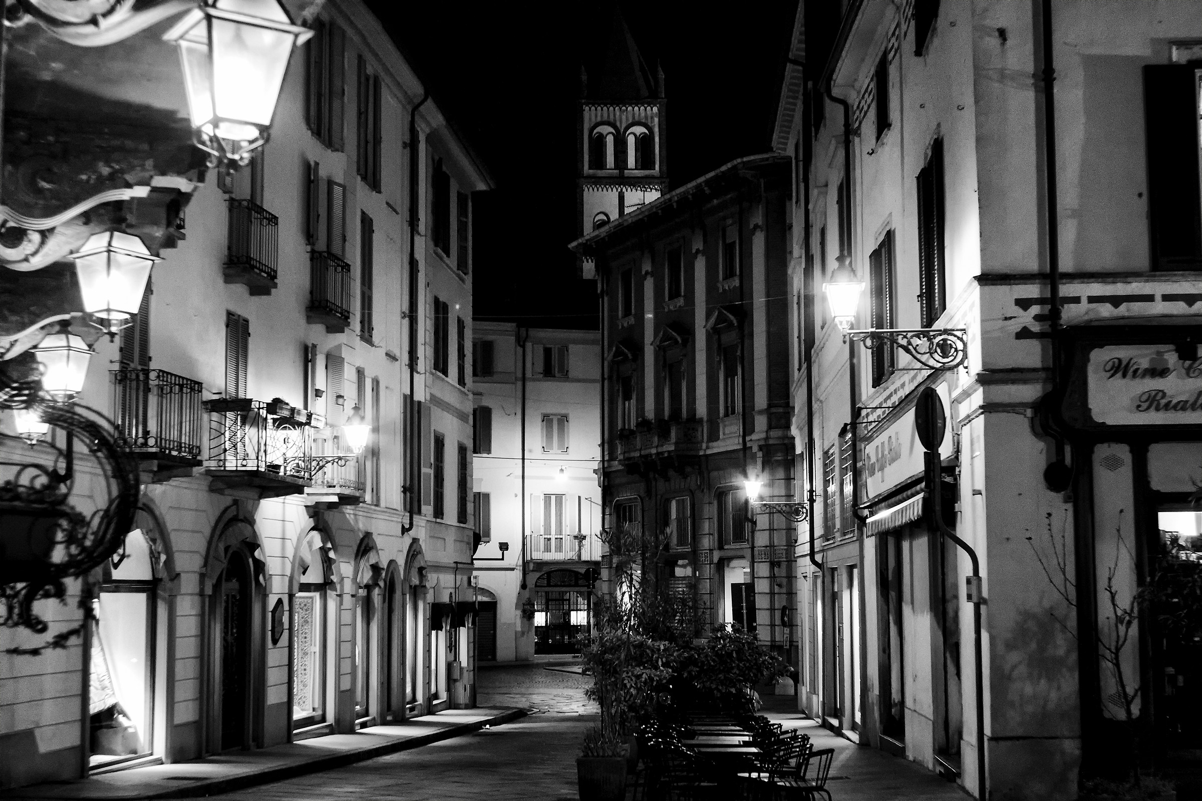 glimpse of Vercelli