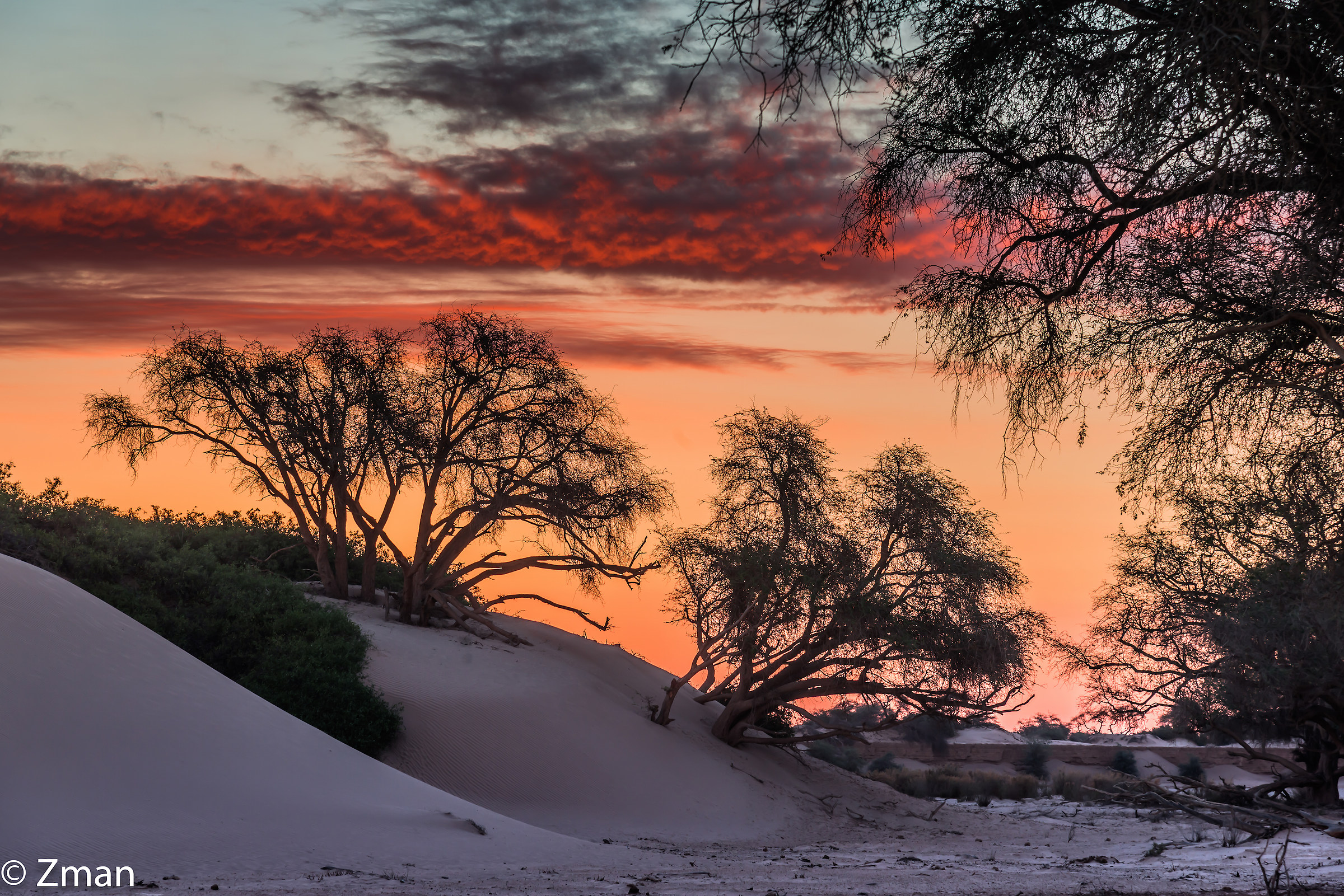 Sunset in Hoanib Basin