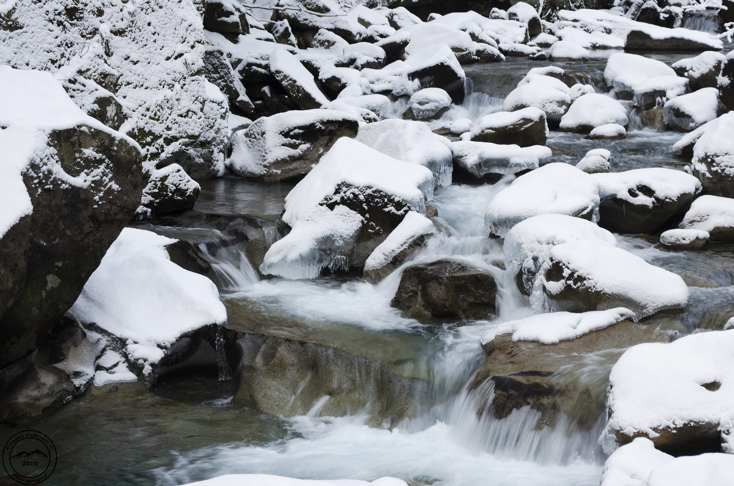 Between snow and water