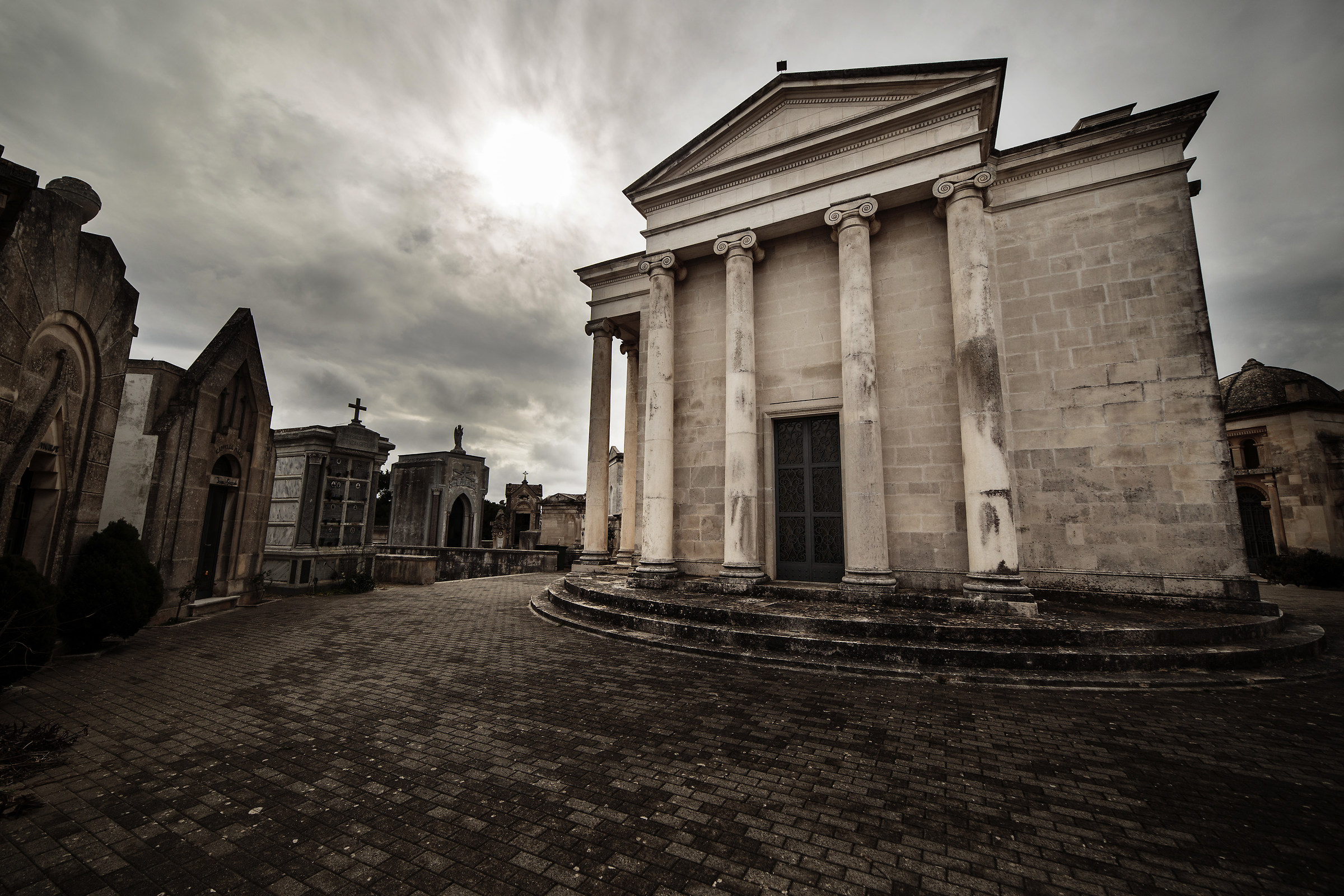 Aleberobello the monumental cemetery