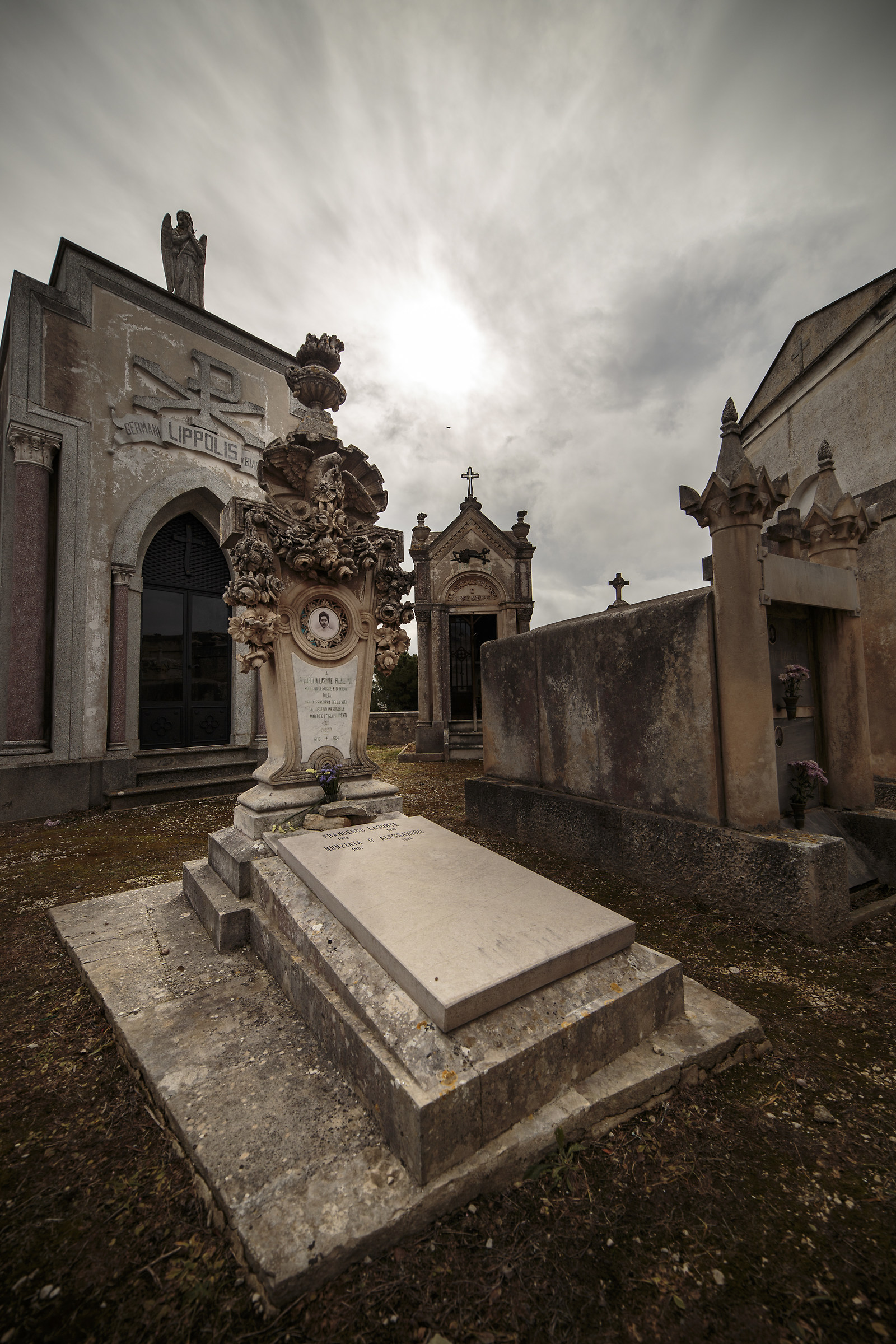Aleberobello the monumental cemetery