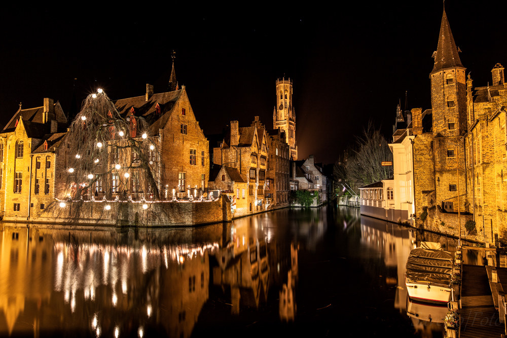 Bruges, di notte