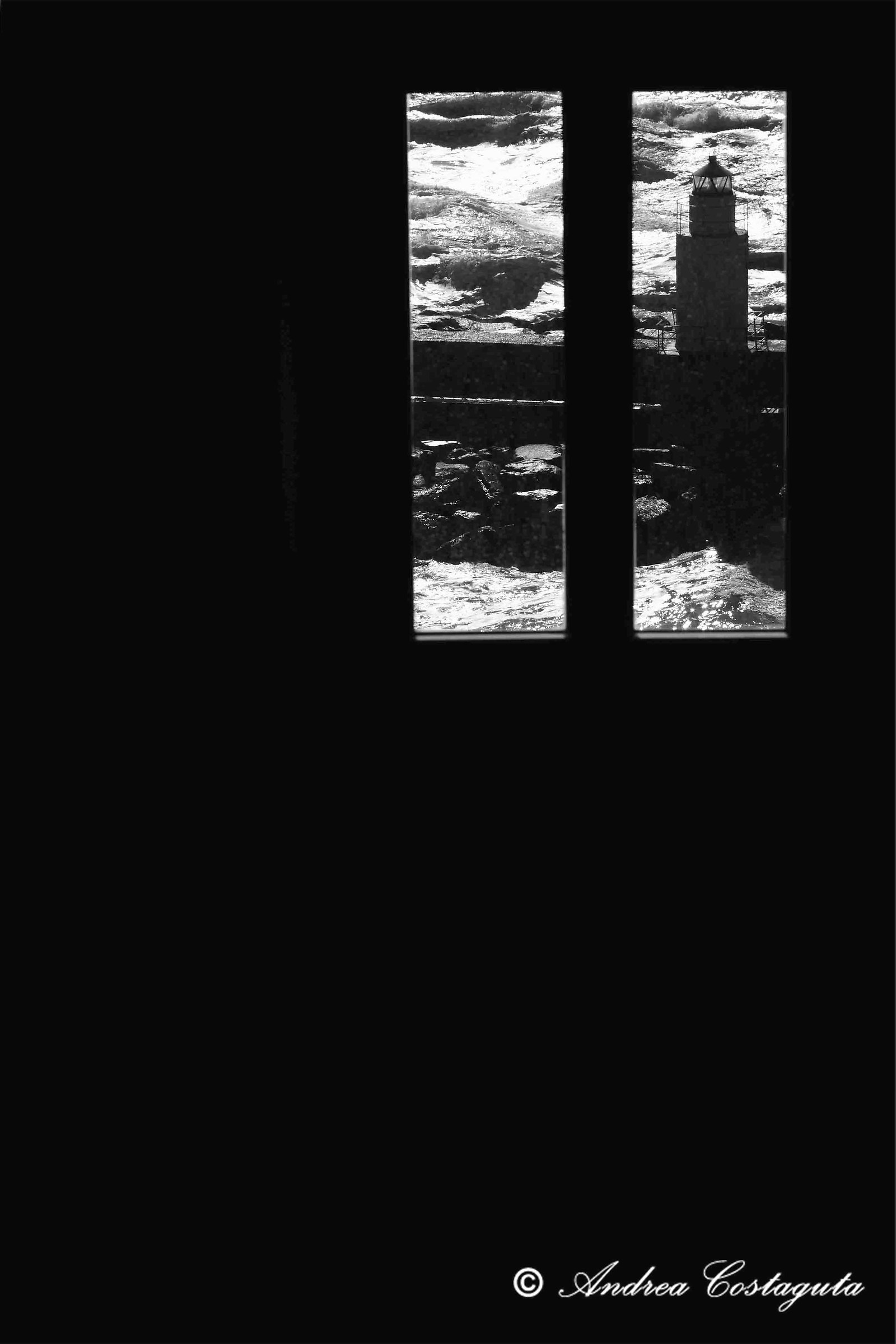 The lighthouse Camogli