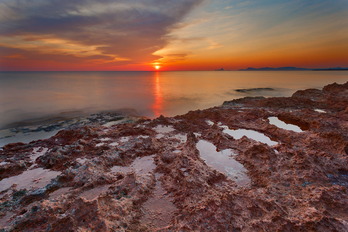 Sea Sunset in Formentera