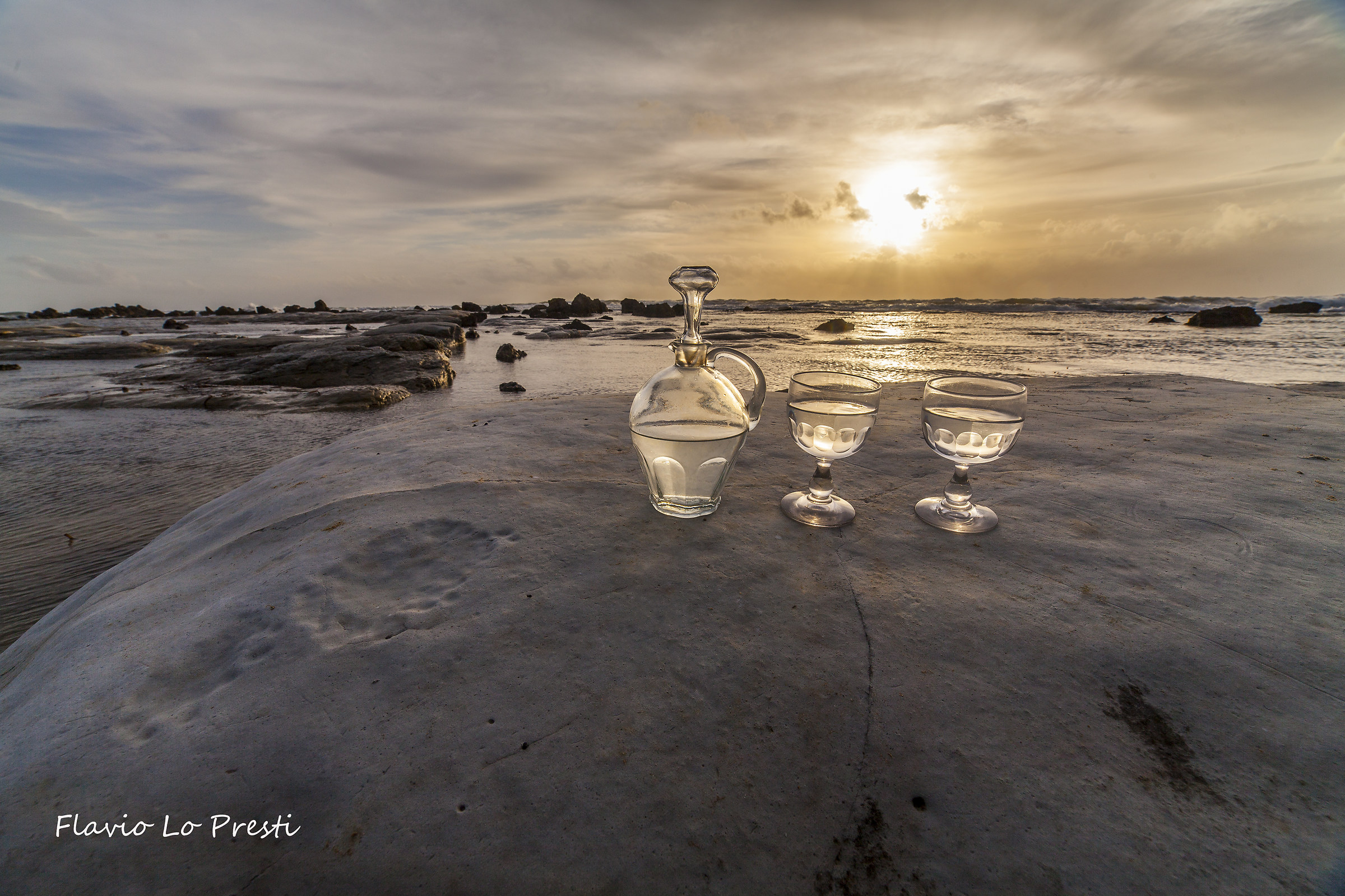 Pure as the water and warm as a sunset ... the love