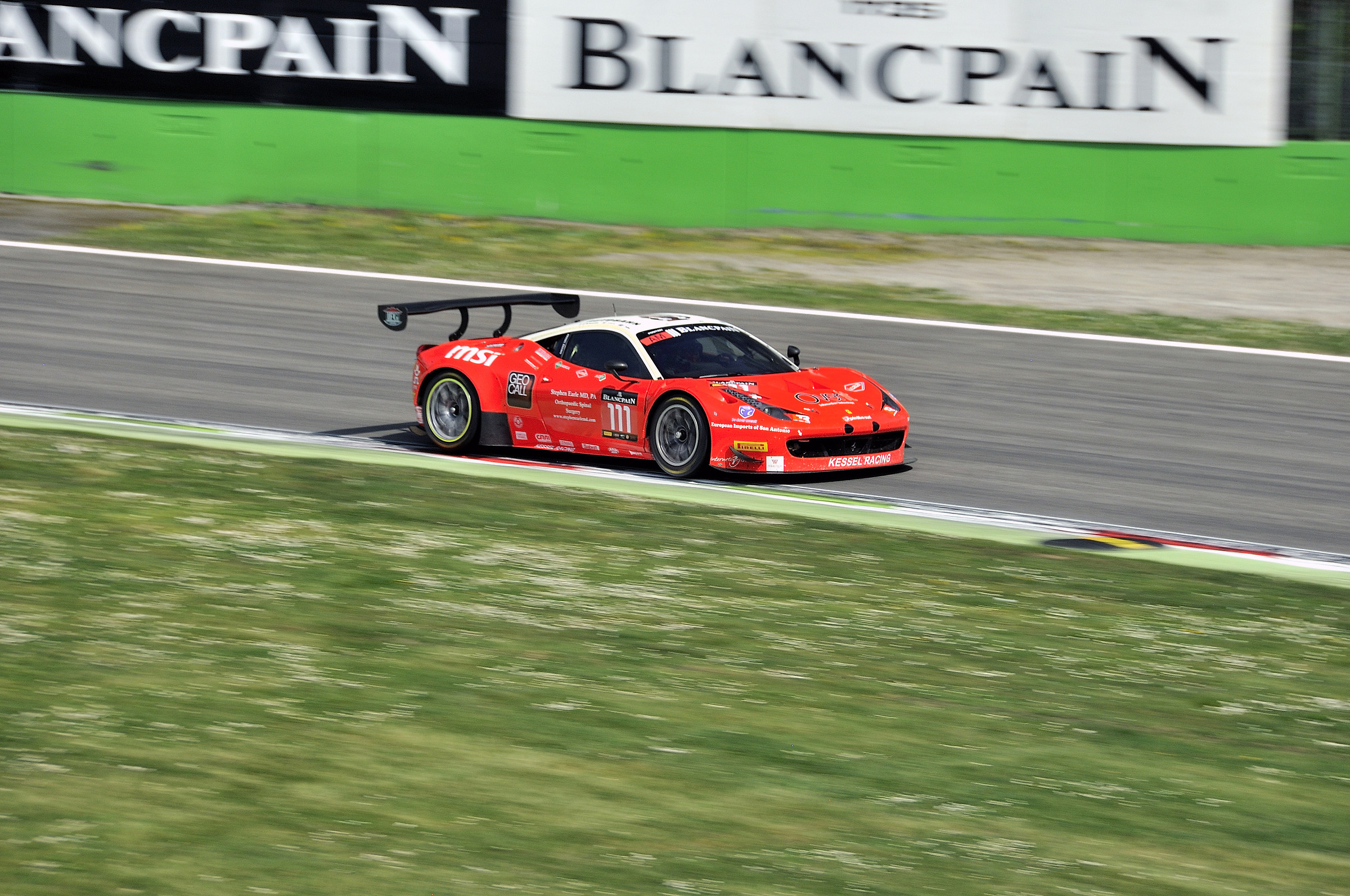 GT blancpain 2015 - Team Kessel #111