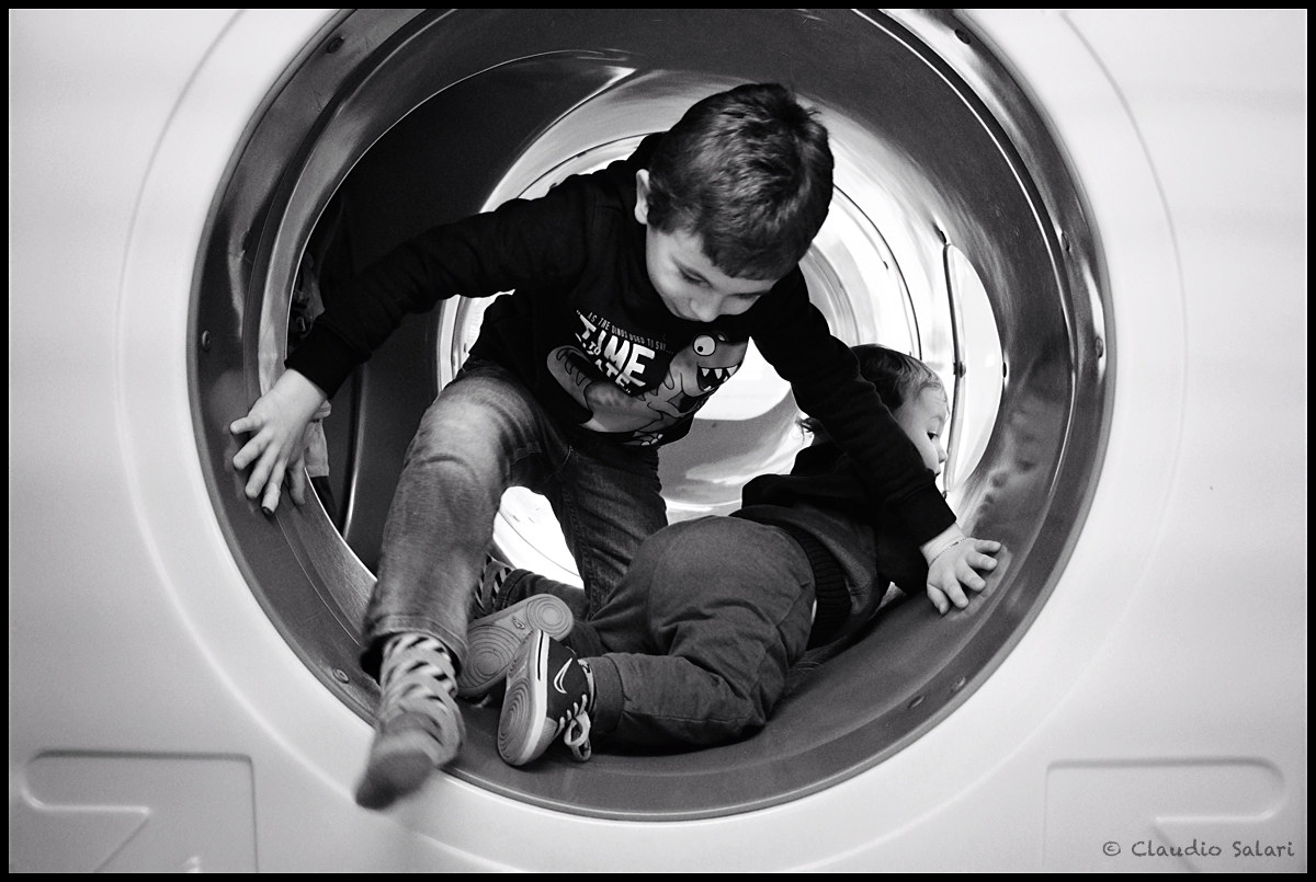 Escape from the big washing machine ...