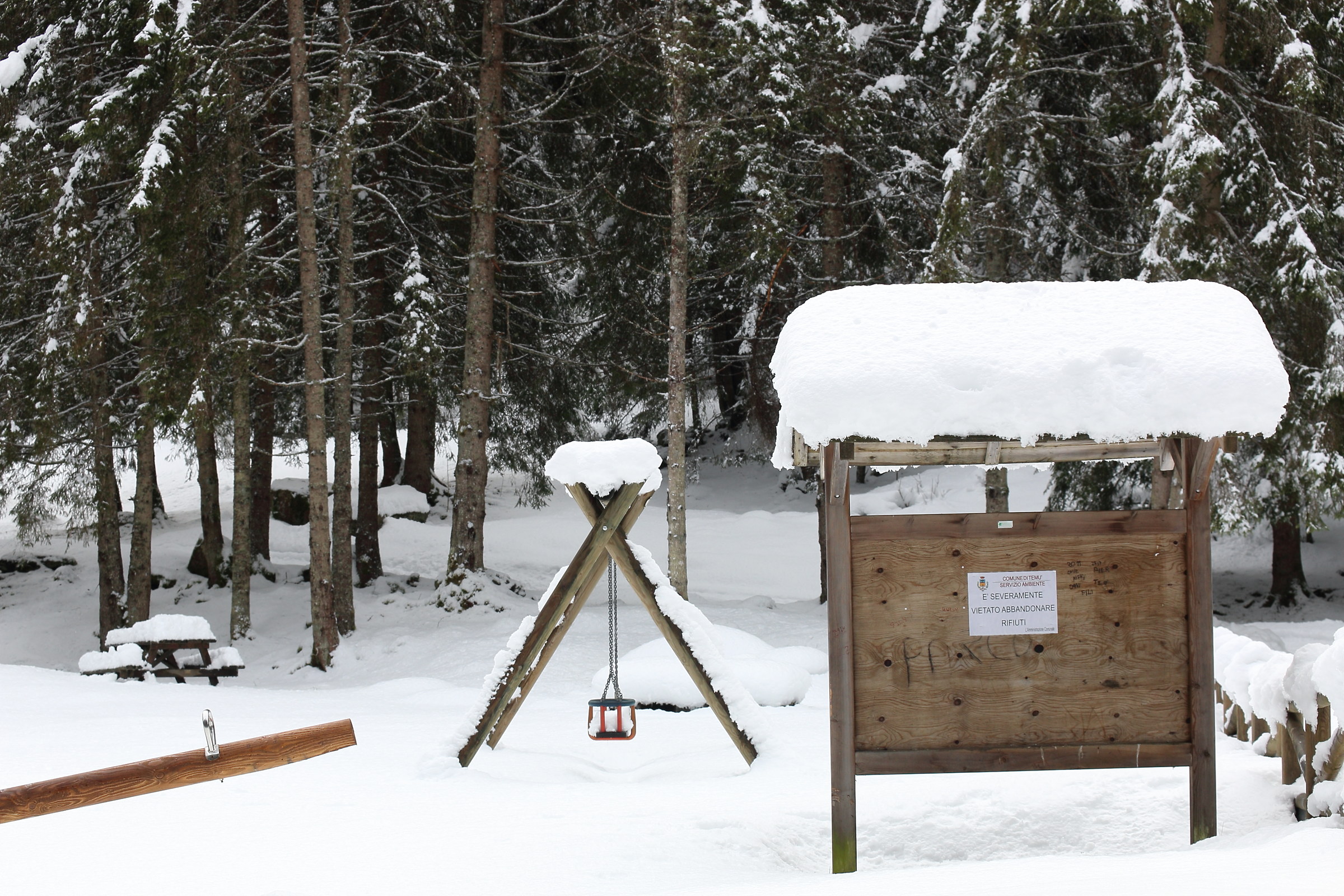 picnic area a little cold