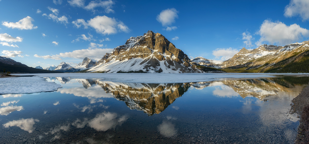 Bow Lake - Canadian Rockies - Pano