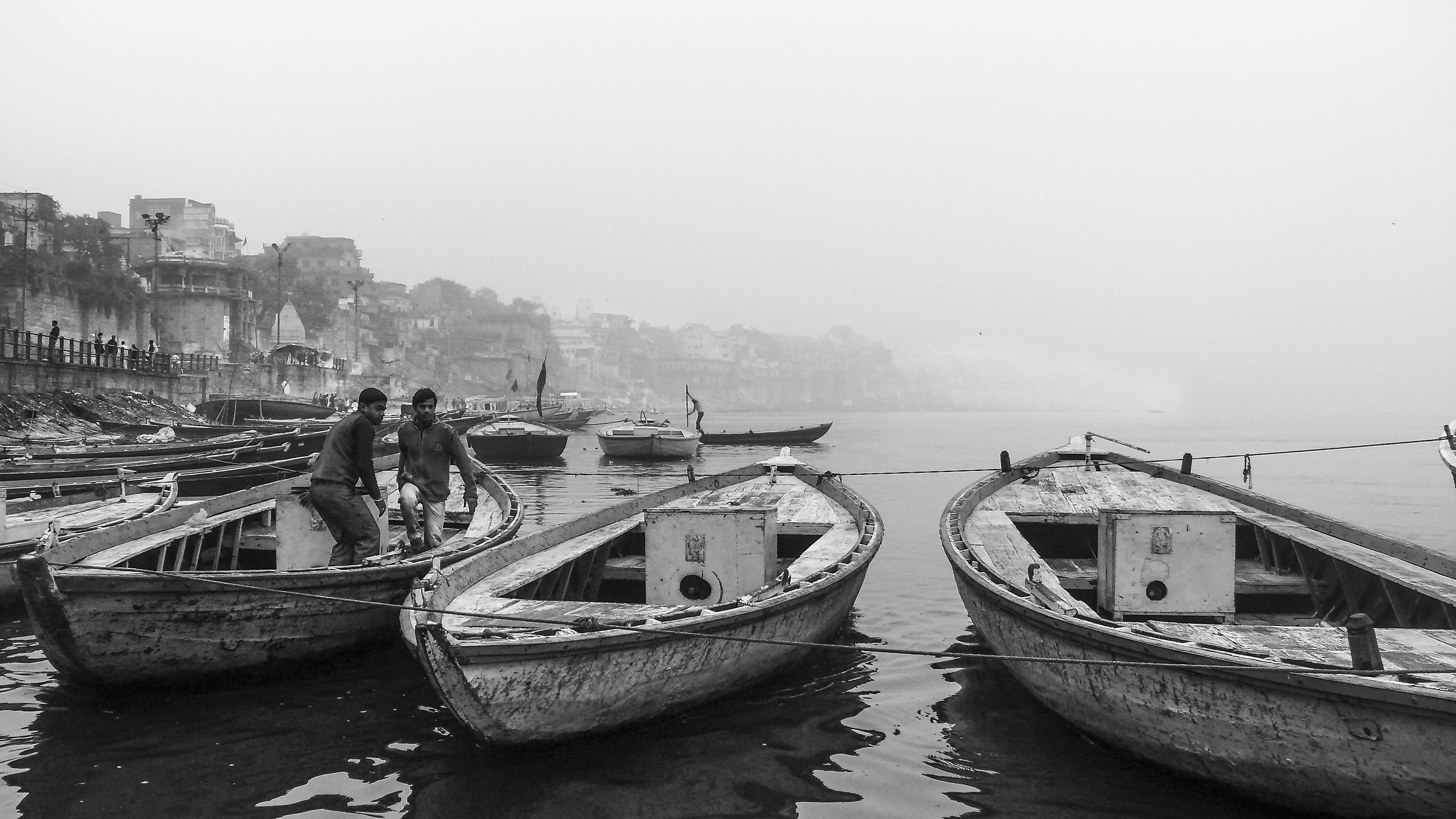 Fishermen in Varanase