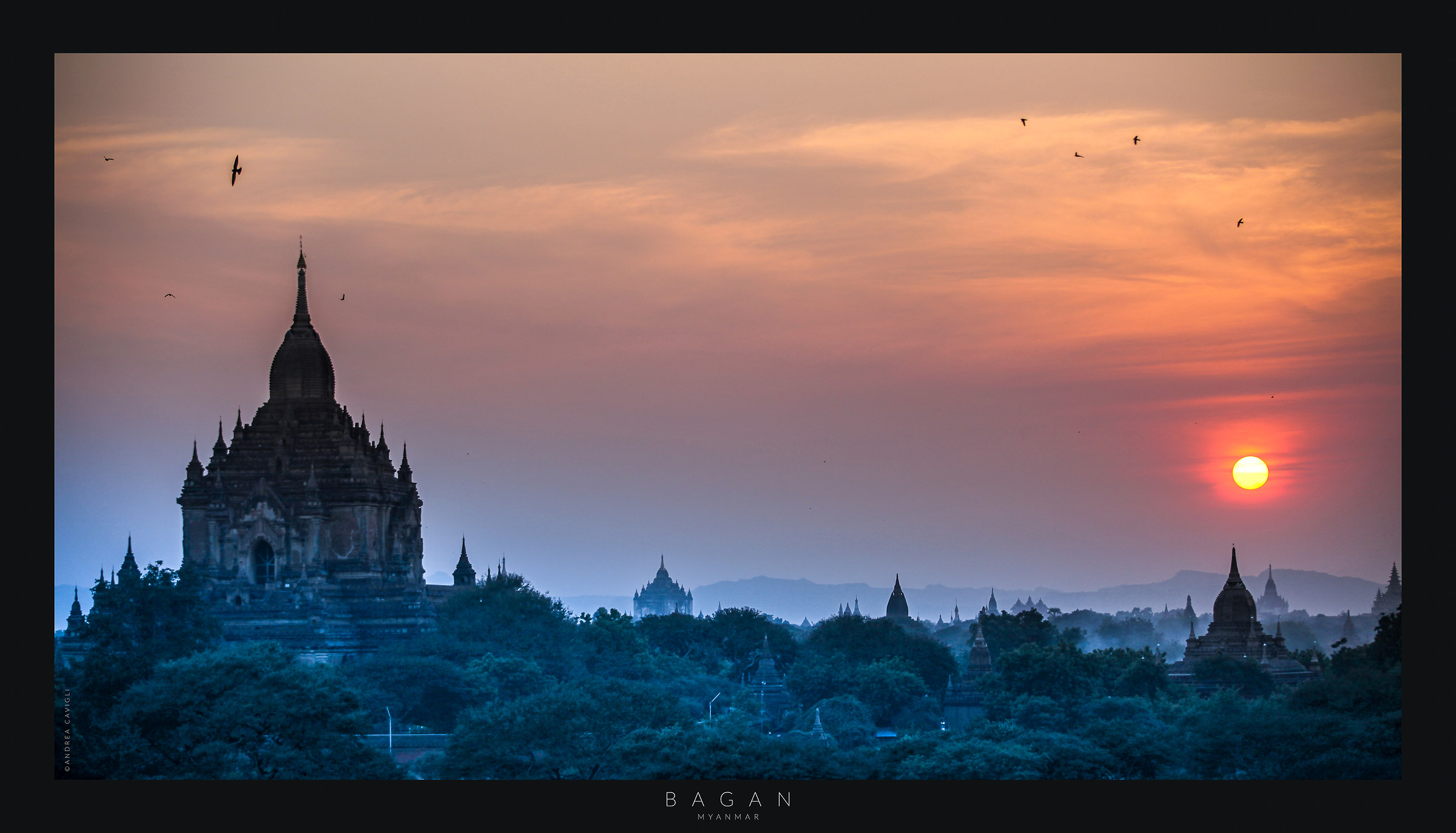 Ore 6 di pomeriggio a Bagan