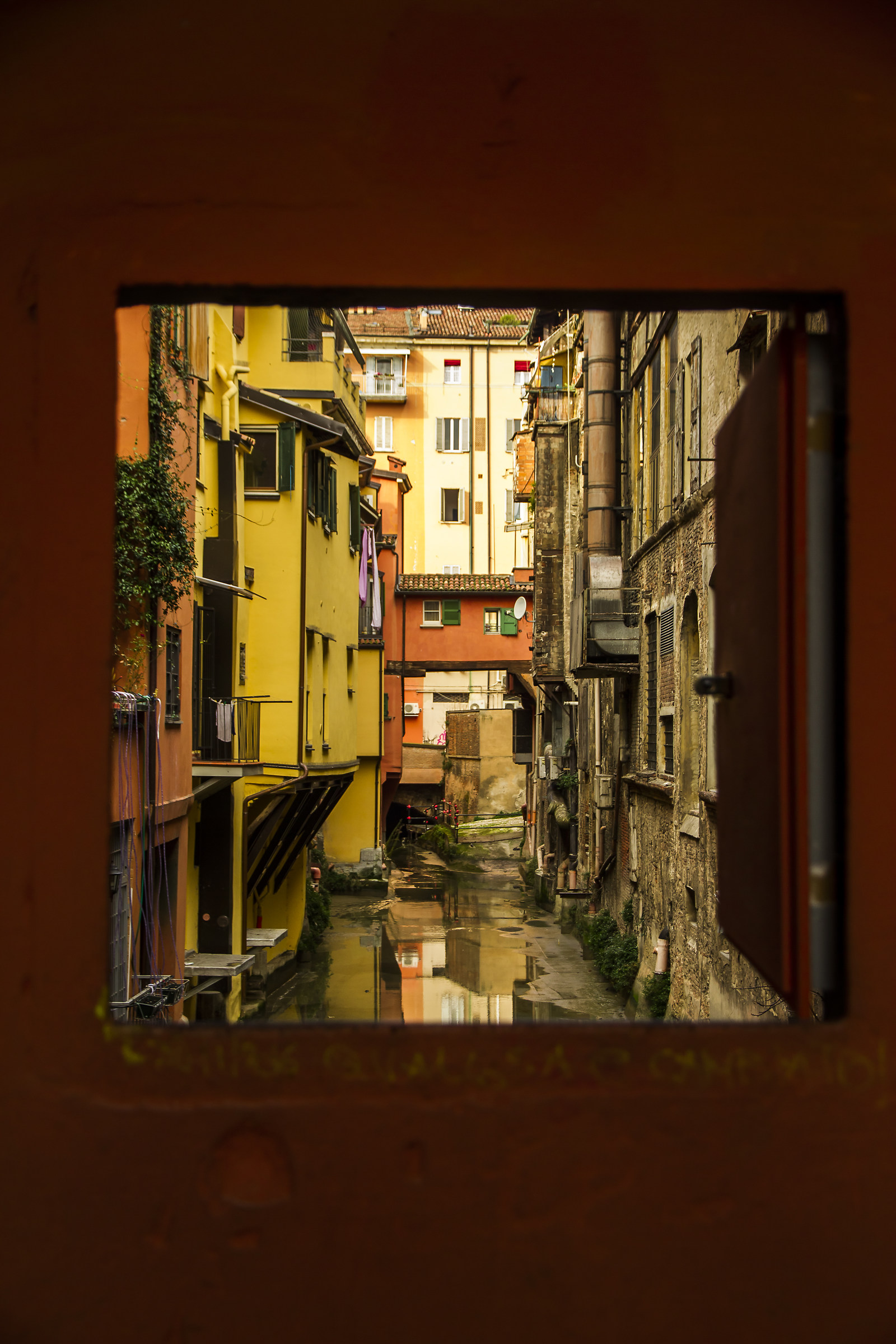 Guardo il mondo da un oblò