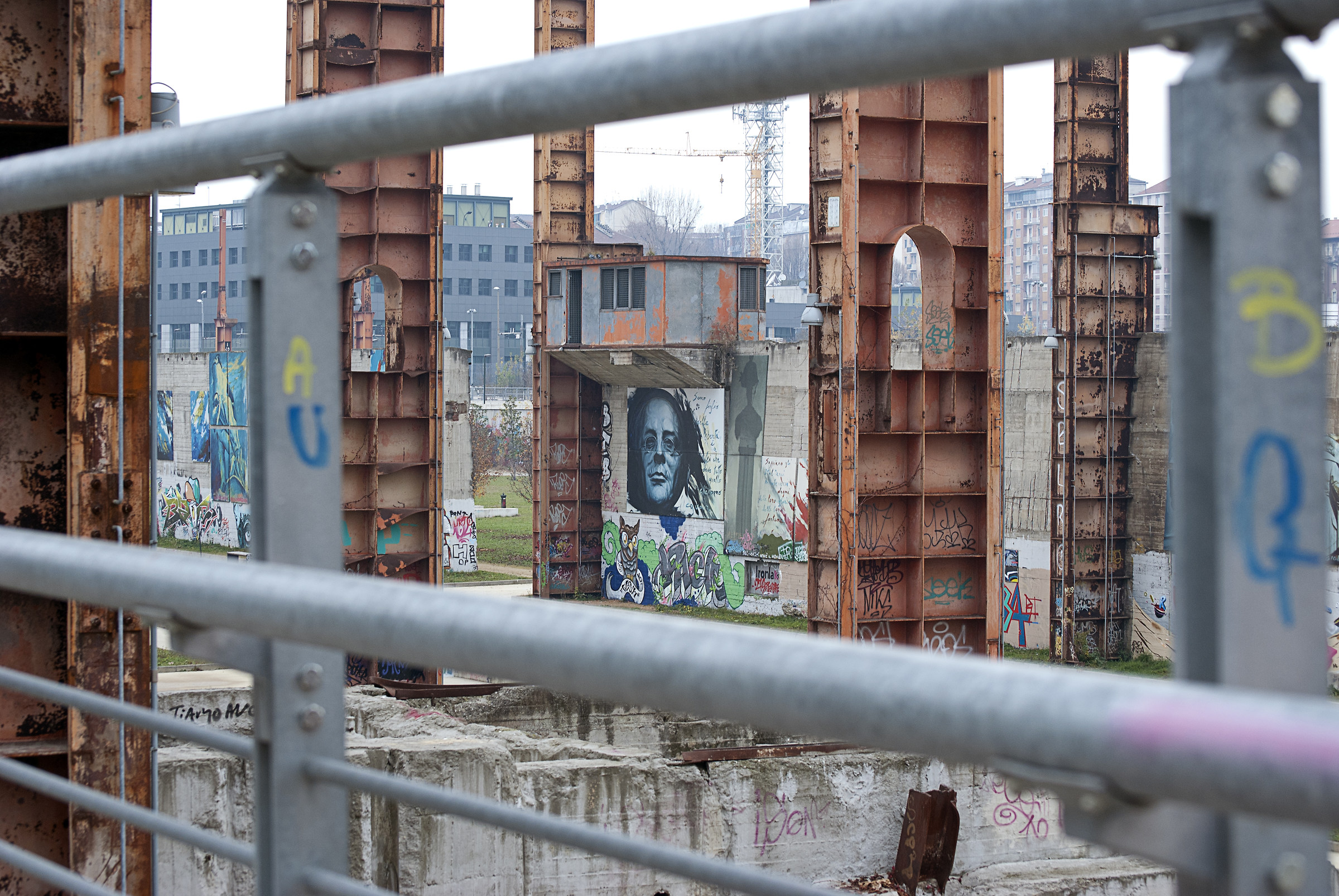 Turin, Park Dora mural 2