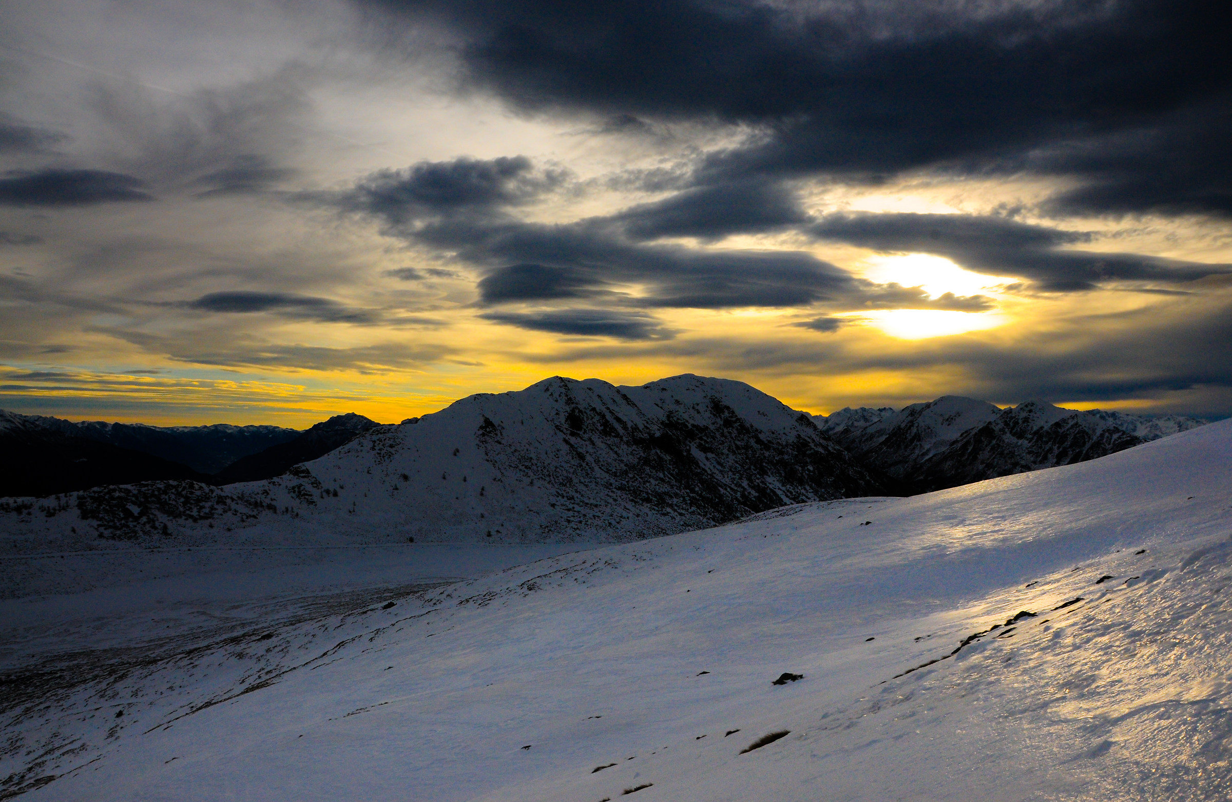 Tramonto in Pianaccio