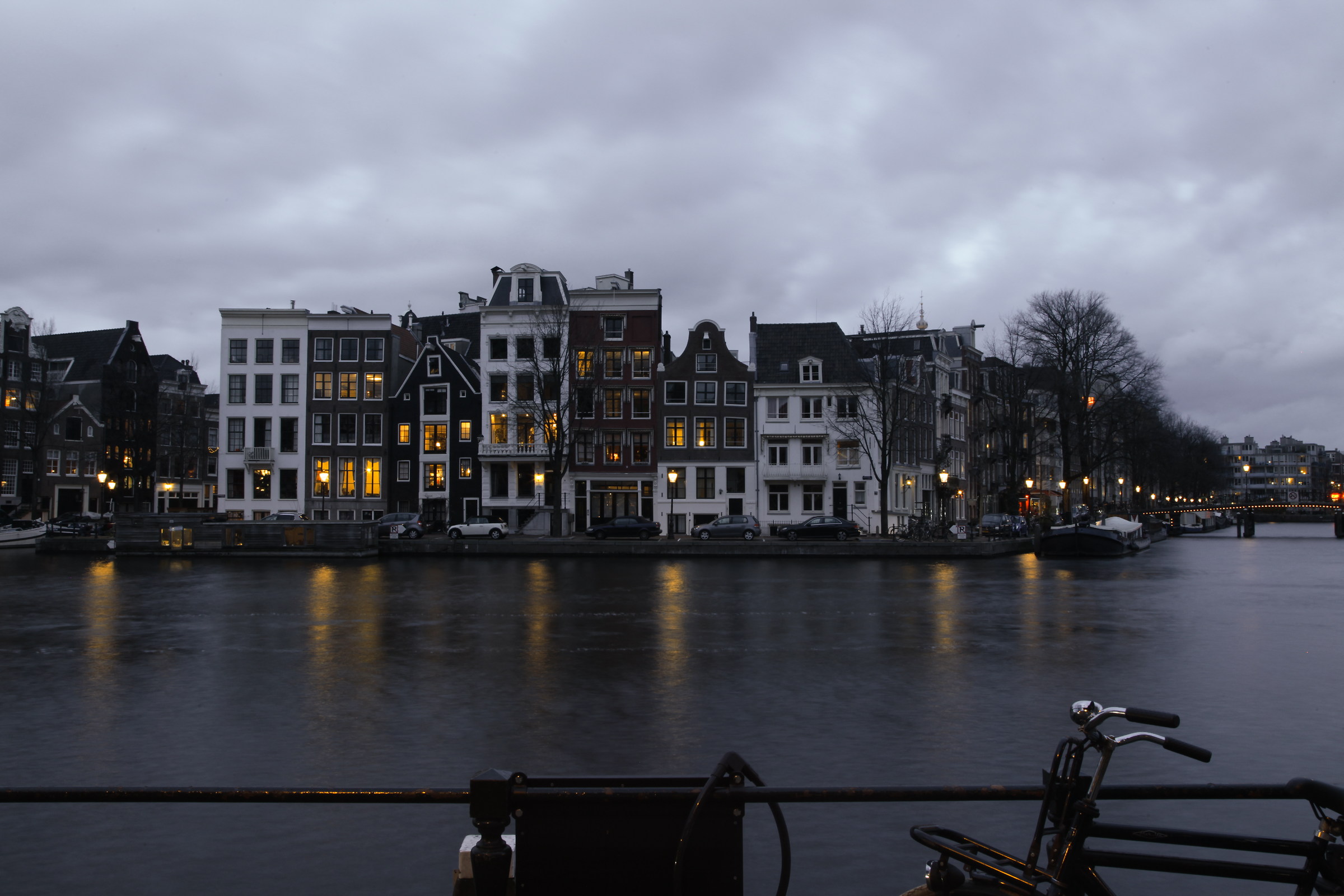 Tramonto ad Amsterdam