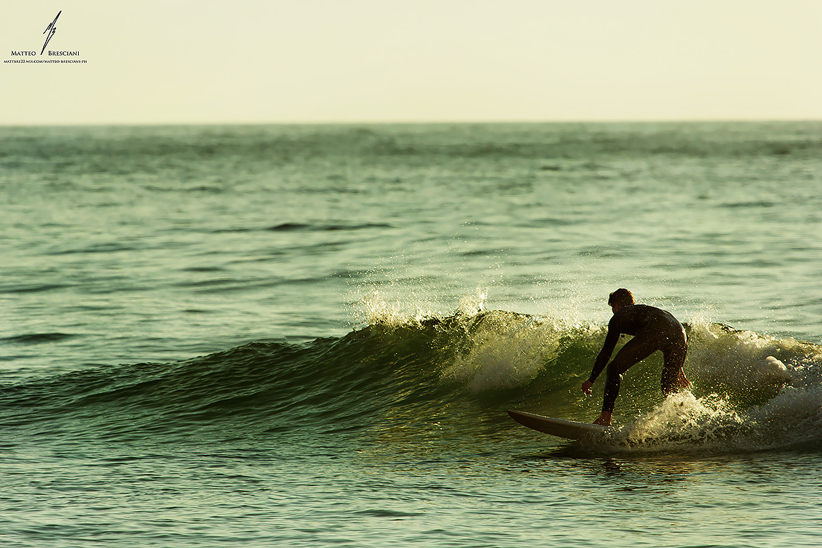 Surfer on the Sunlight