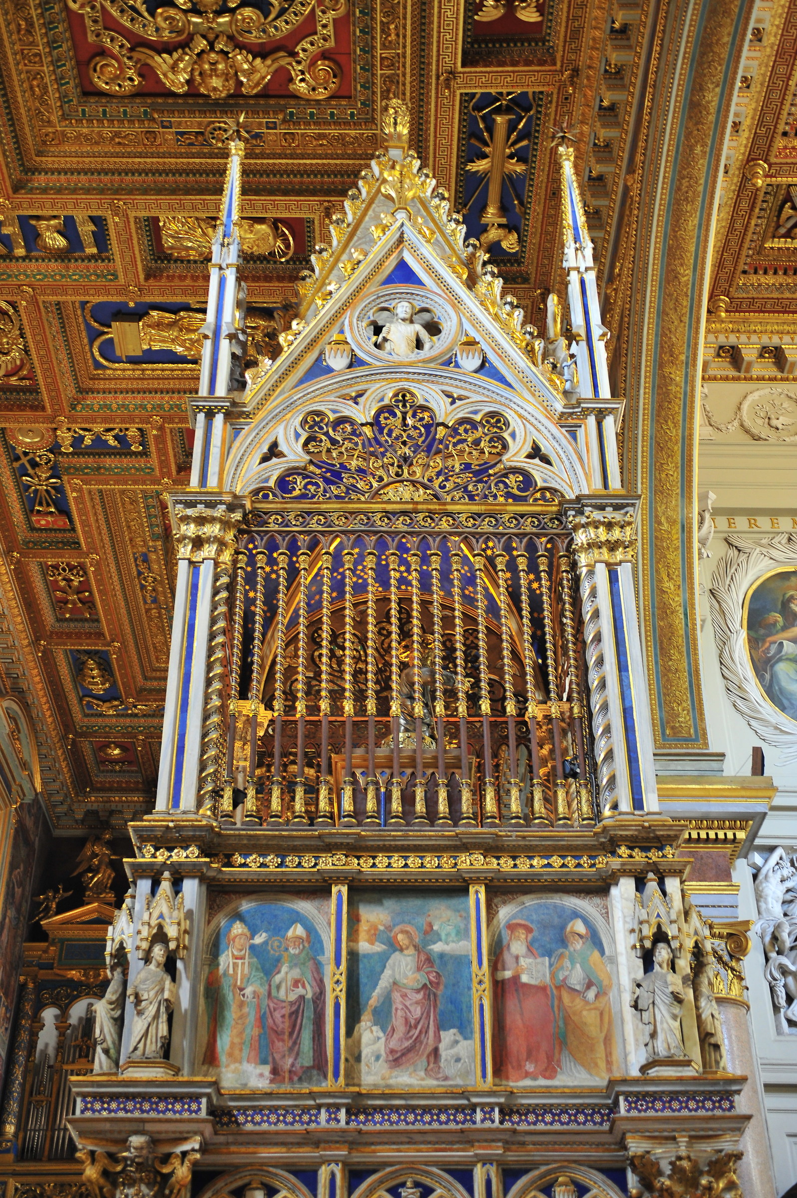 Roma-Basilica S.Giovanni in Laterano-Il "Ciborio"