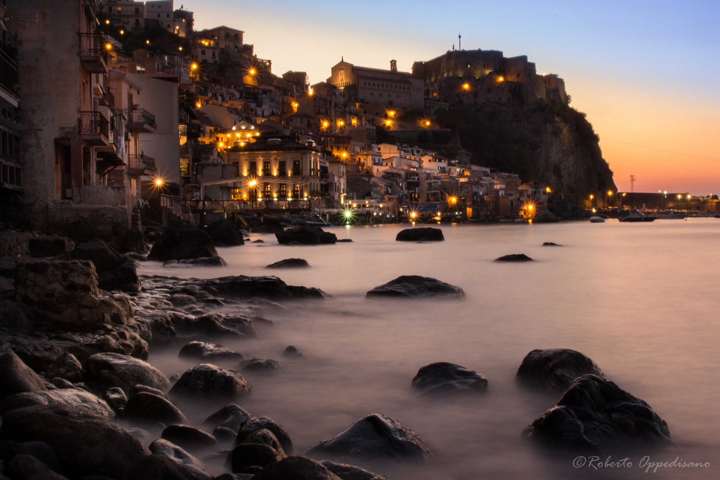 chianalea al tramonto