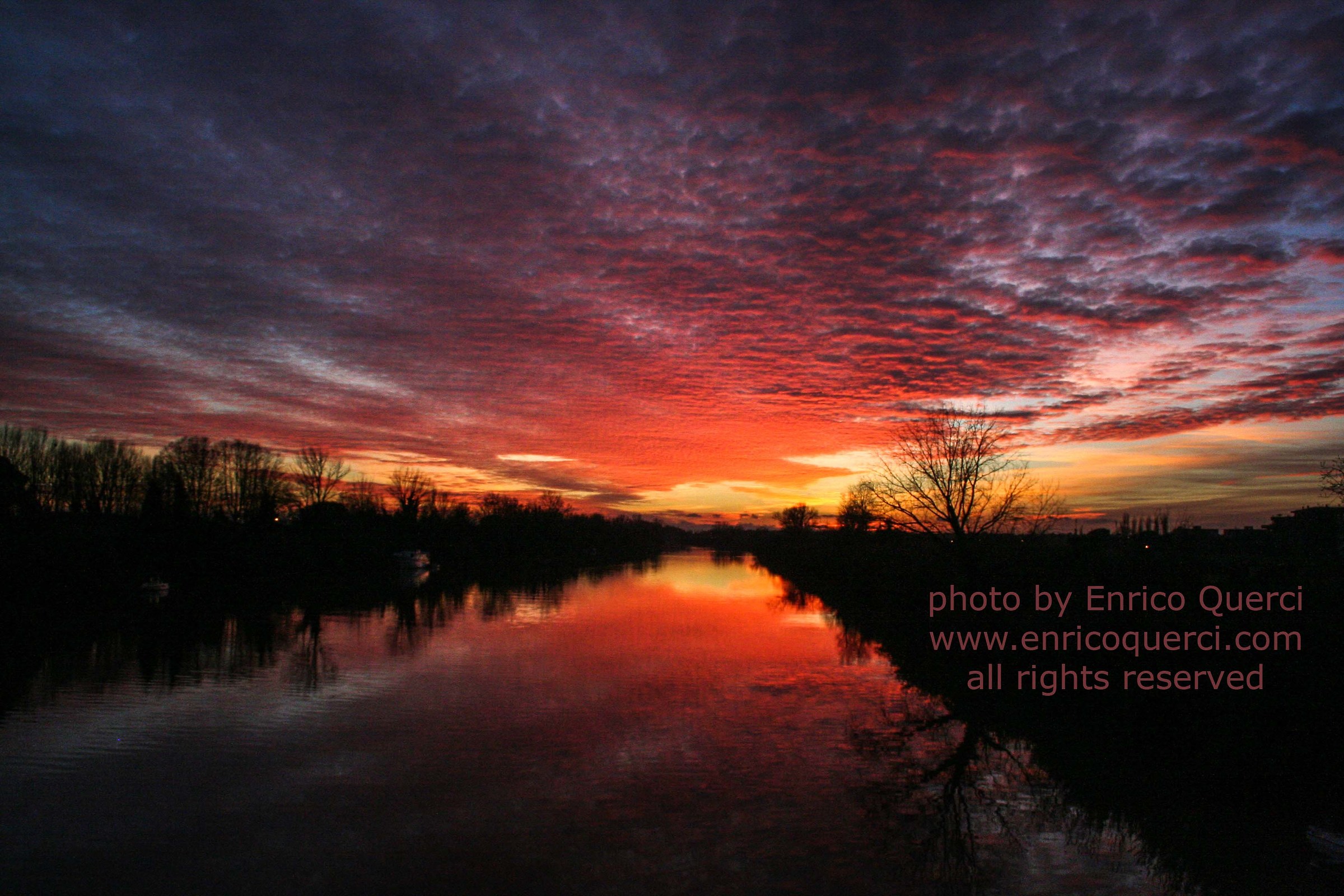 Tramonto sull'Arno - 2