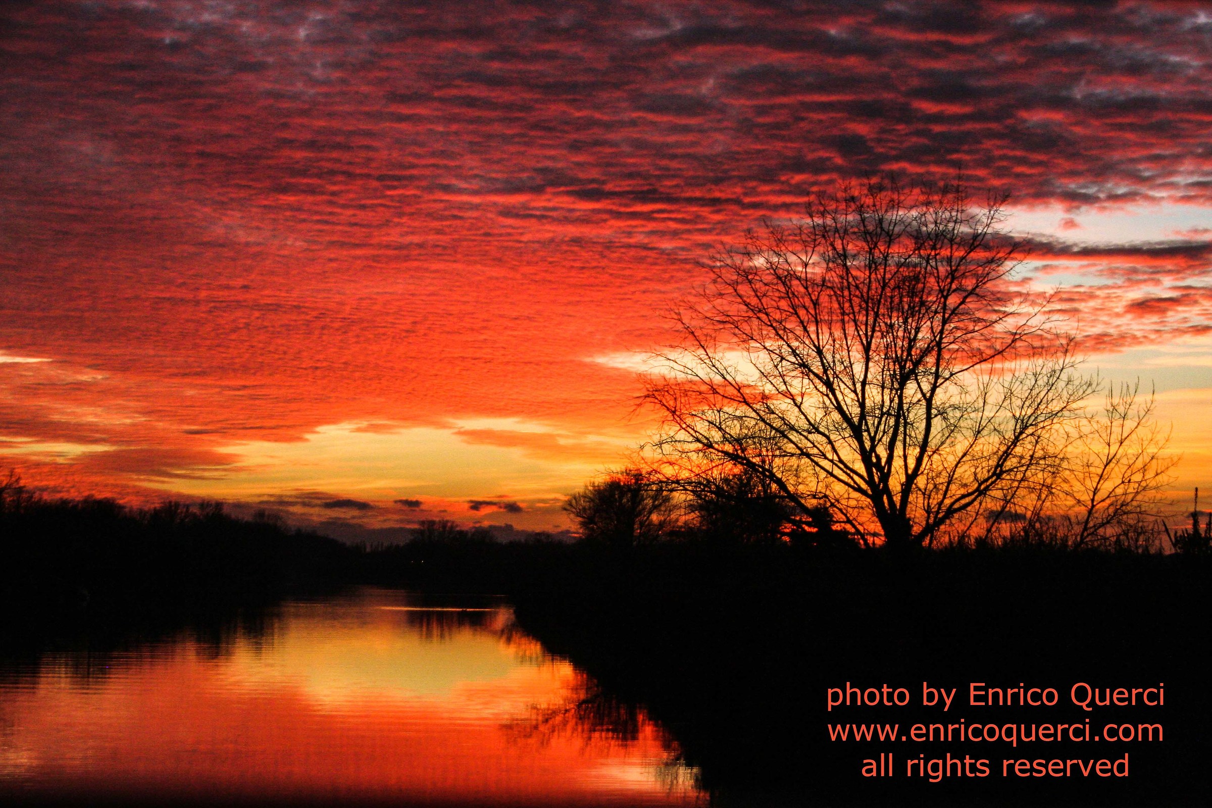 Tramonto sull'Arno - 3