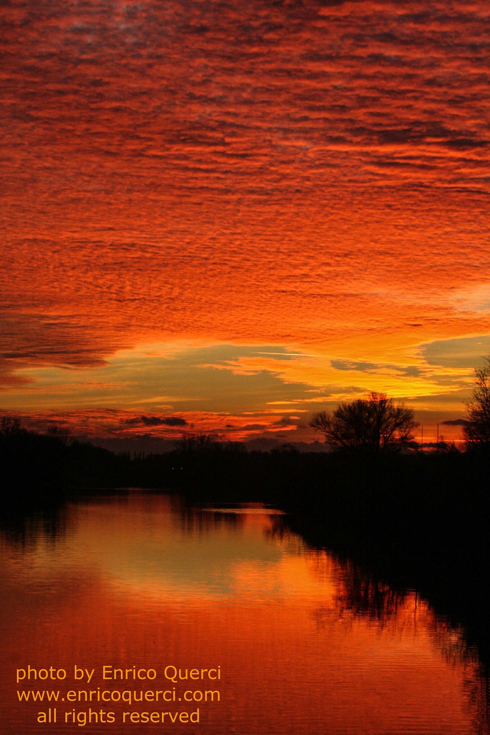 Tramonto sull'Arno - 7