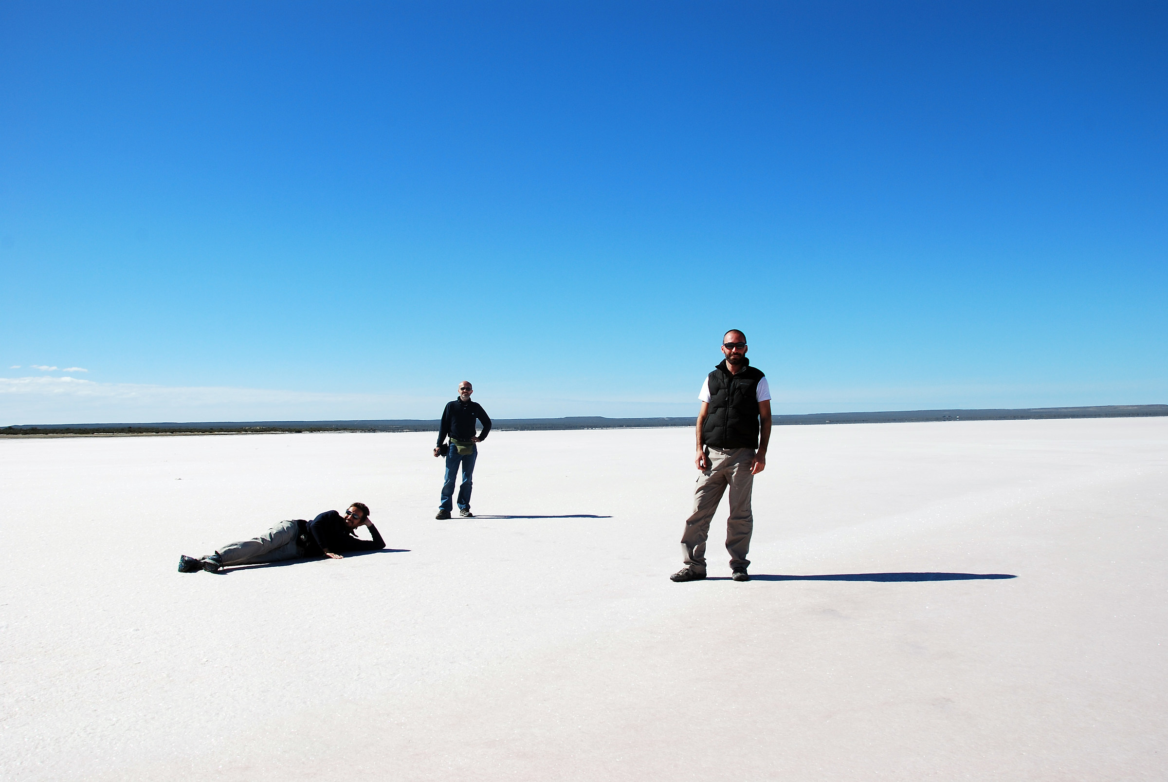 salt lake - Peninsula Valdes - Patagonia