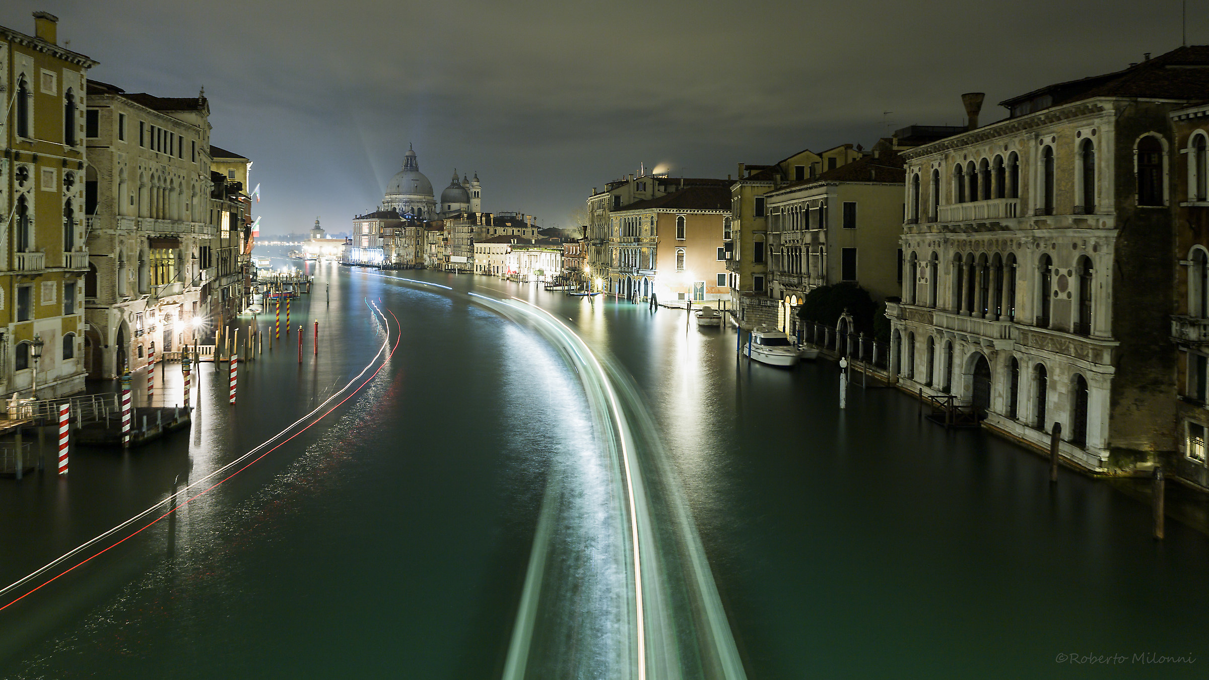 vista dal ponte dell'accademia