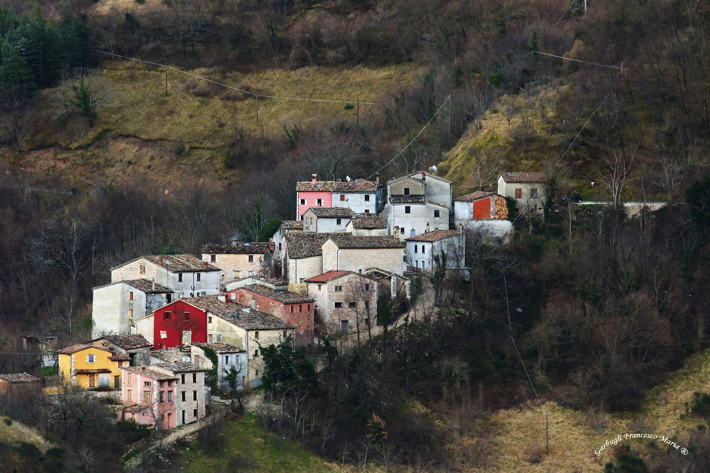 Il piccolo borgo di Bacciardi