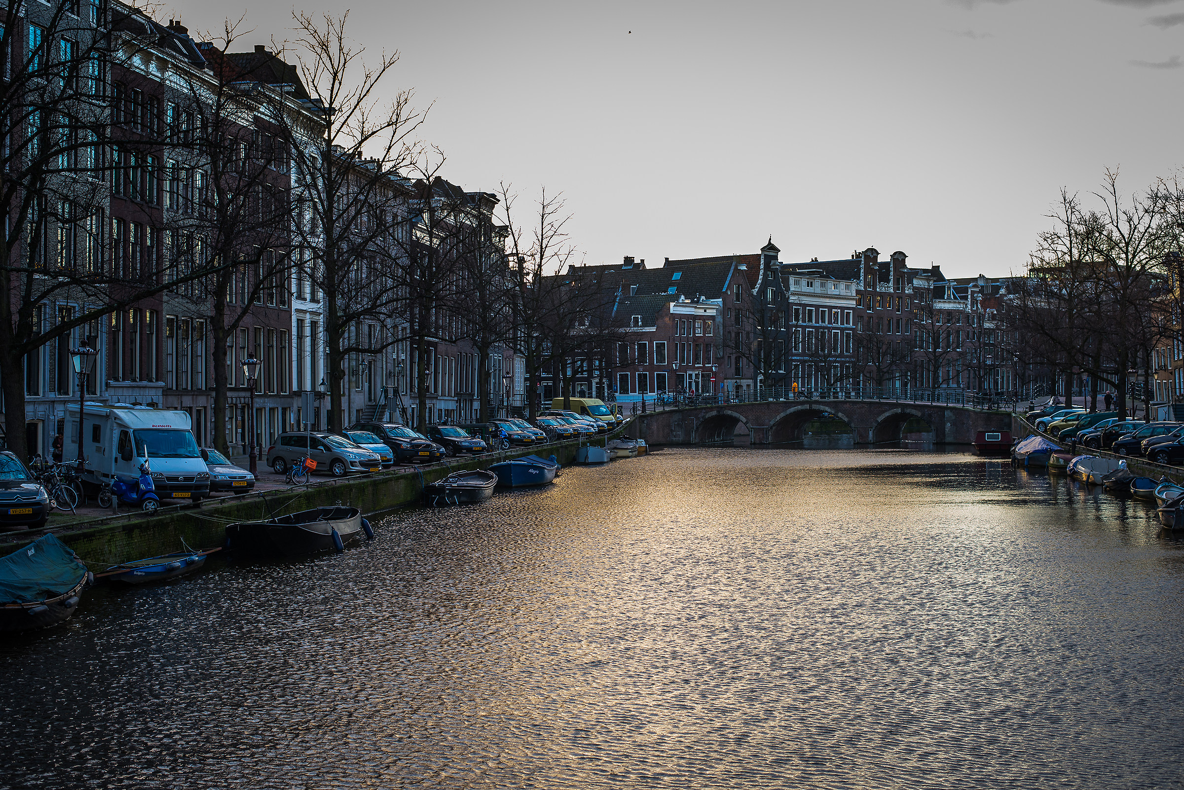 riflessi del crepuscolo