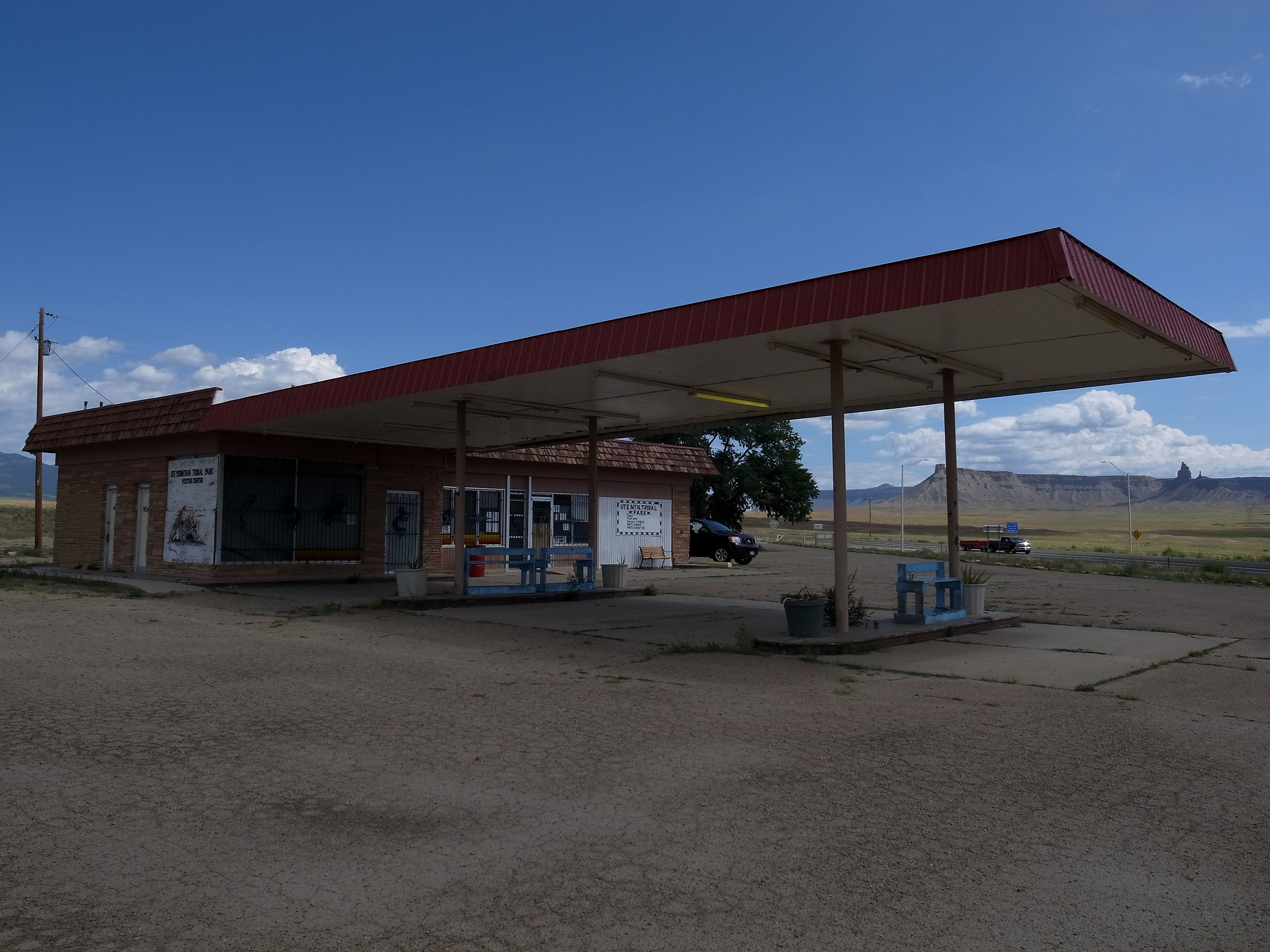 gas station