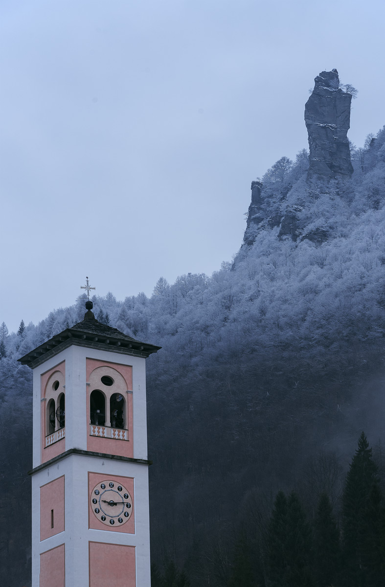 Belfry and tower Boccioleto (Valsesia)
