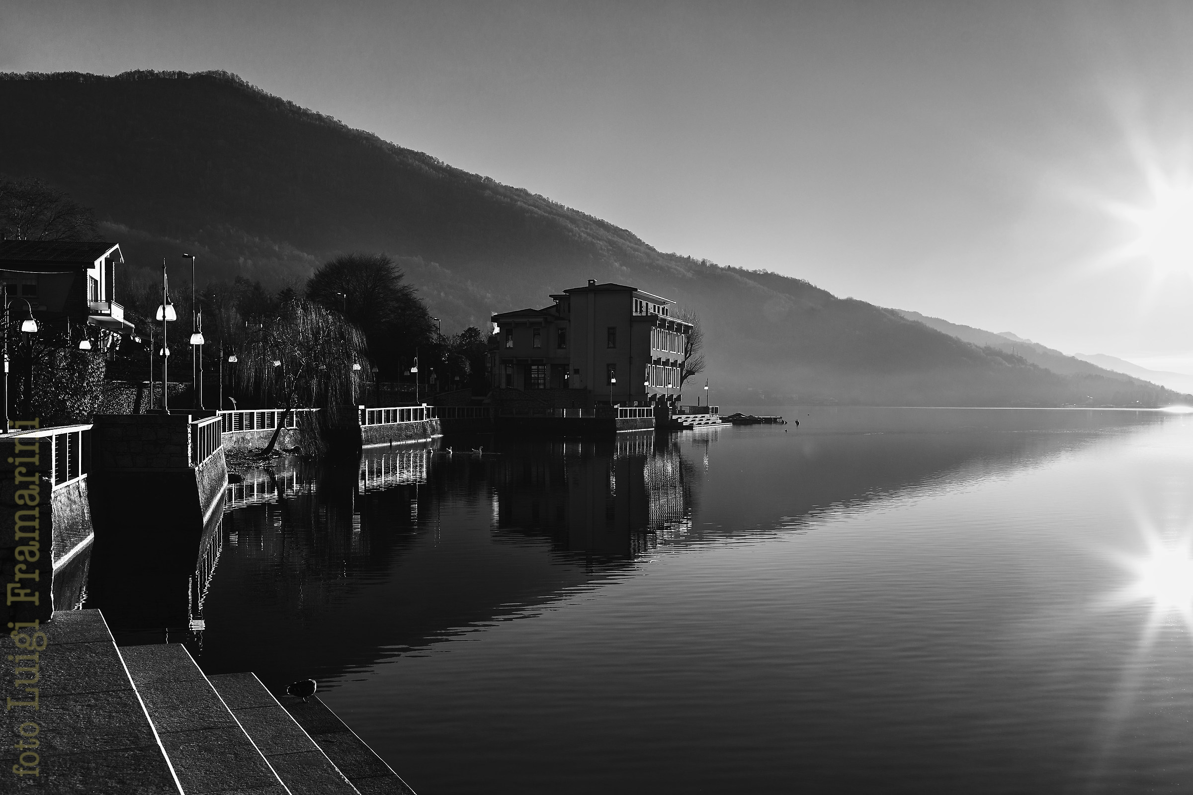 Comes the sun on Lake Mergozzo