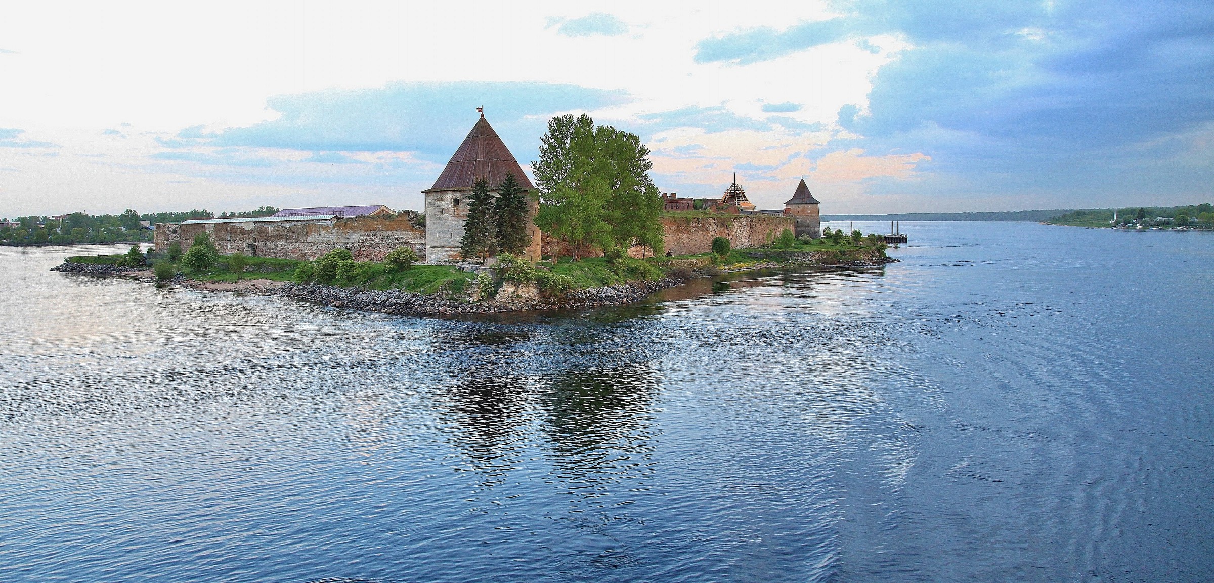 At the entrance of Ladoga