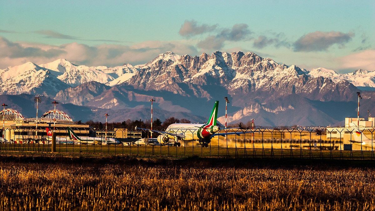 Flight departing to Resegone