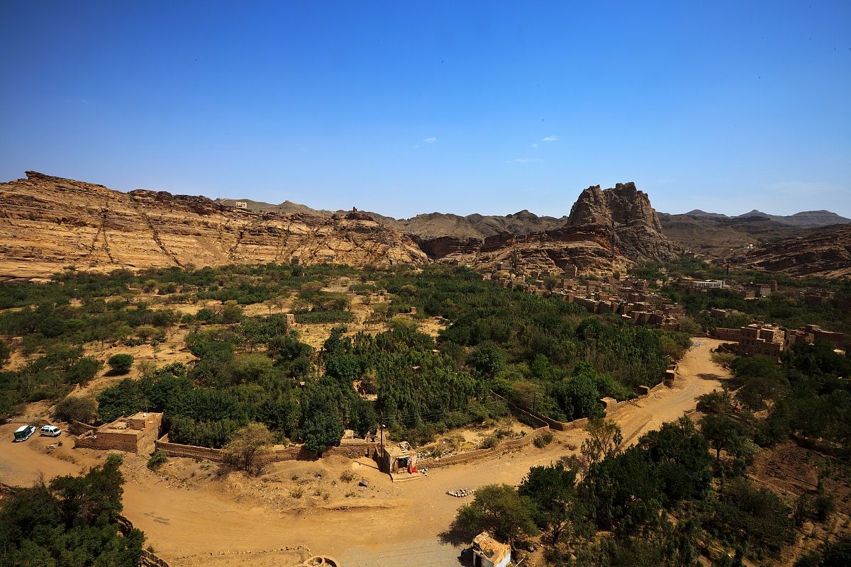 view from the castle